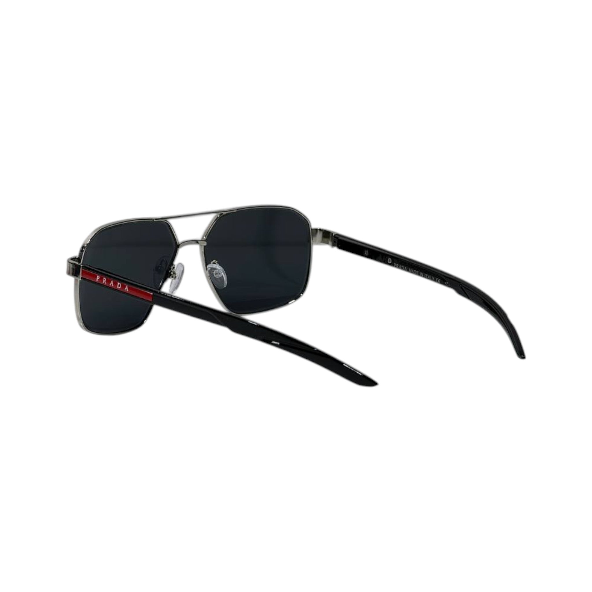 🕶️ Prada Linea Rossa Black Aviator Sunglasses – Bold Performance & Timeless Style ✨🖤