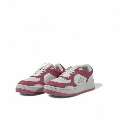 Alo Sneakers — Pink & White