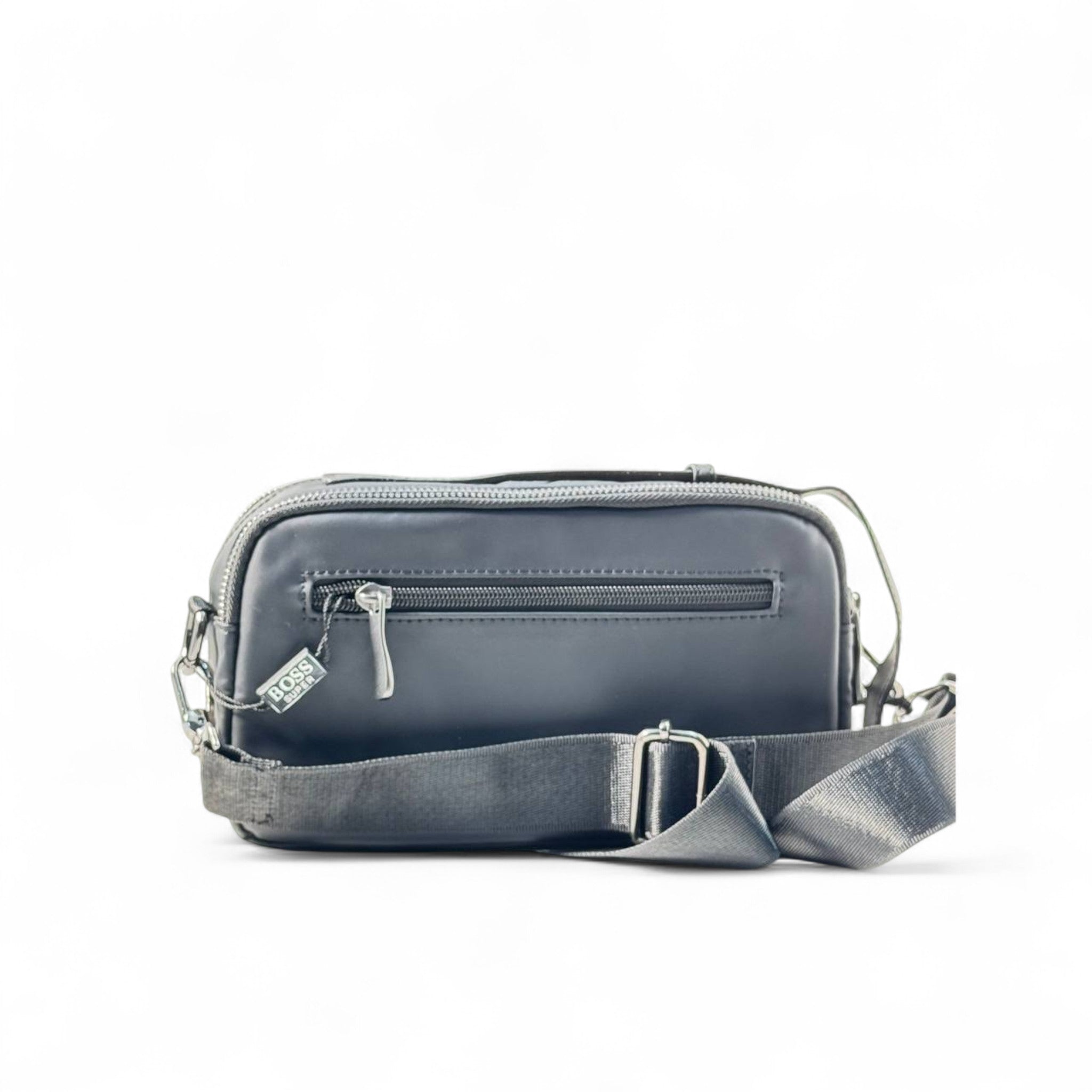 BOSS Graphic Logo Crossbody Bag ๐ค Bold & Compact Streetwear