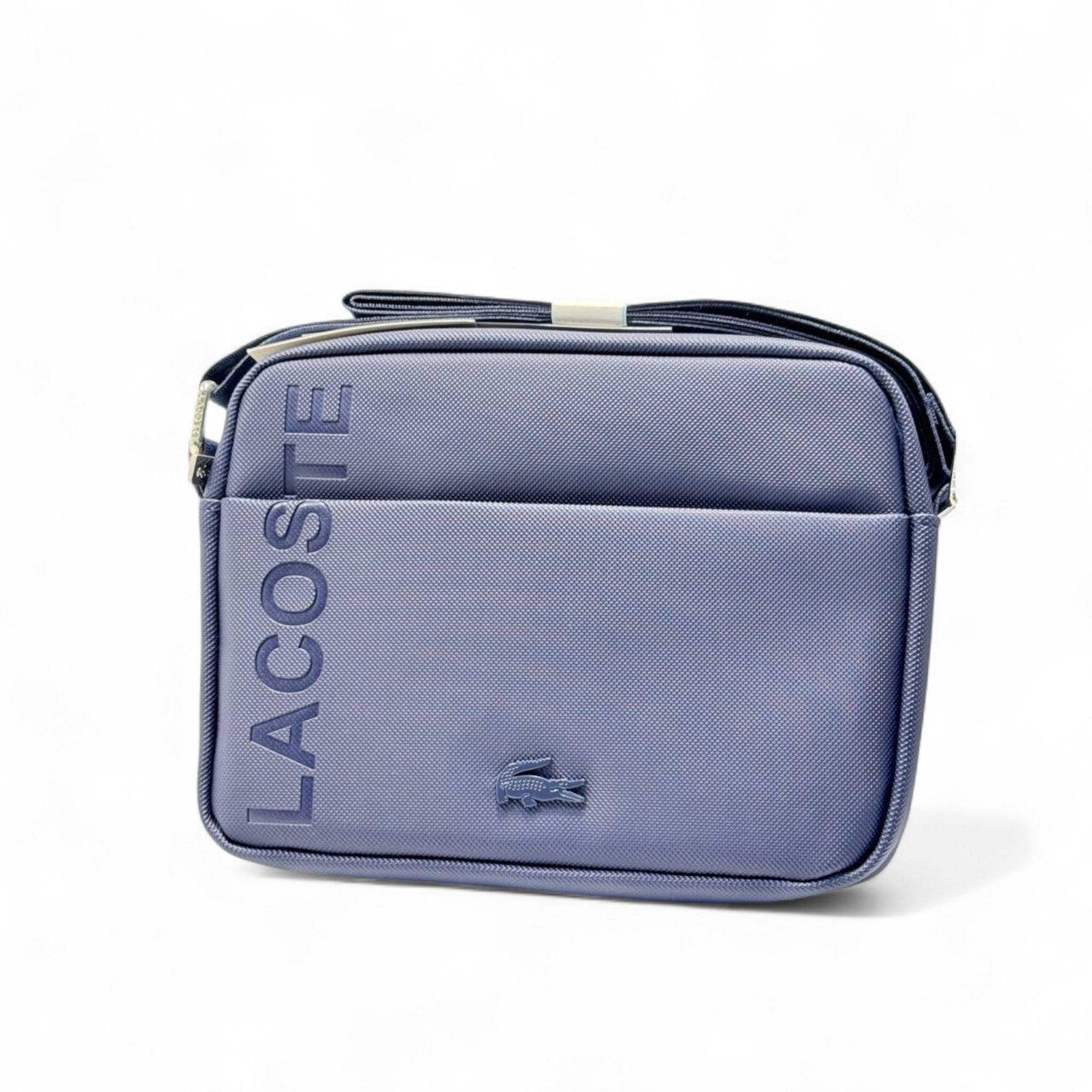 Lacoste Navy Crossbody Bag – Sleek Minimalist Style 🐊💼