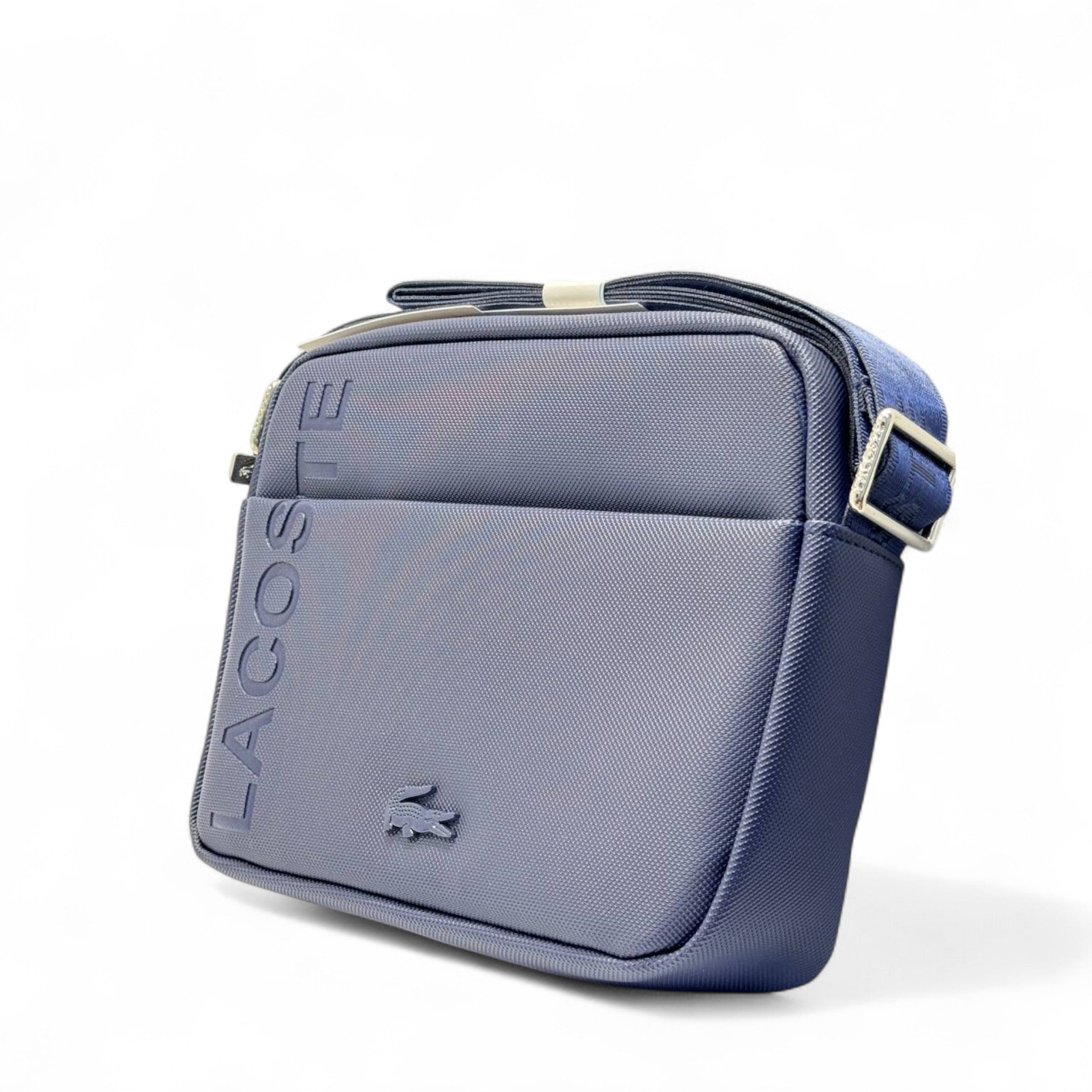 Lacoste Navy Crossbody Bag – Sleek Minimalist Style 🐊💼