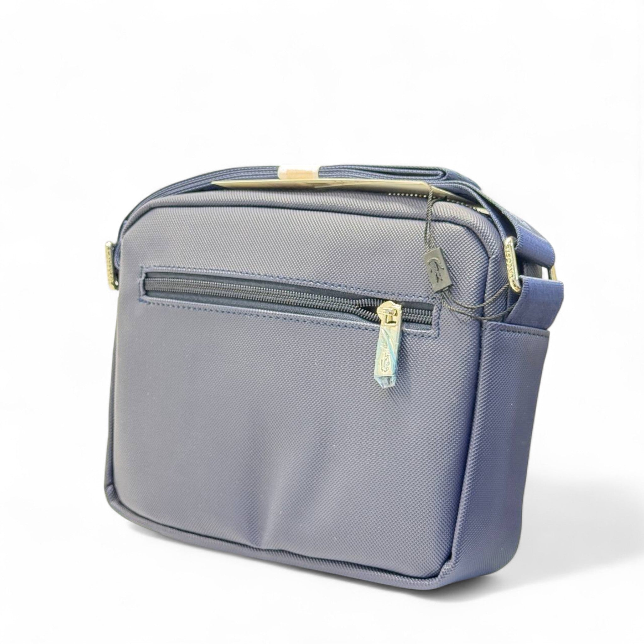 Lacoste Navy Crossbody Bag – Sleek Minimalist Style 🐊💼