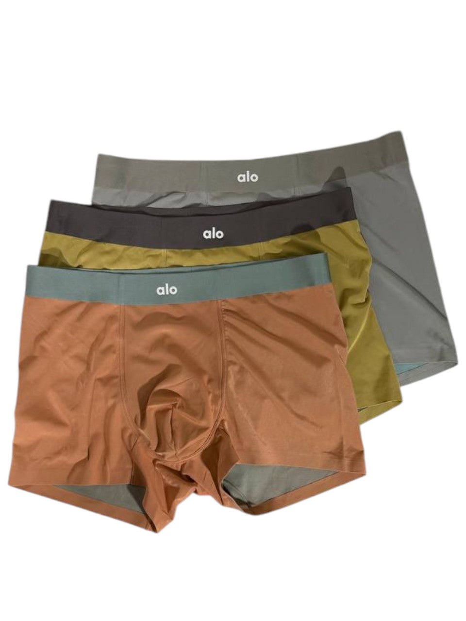 Alo Inspired Ultra-Soft Performance Men's Boxer Set – 3 Premium Pieces