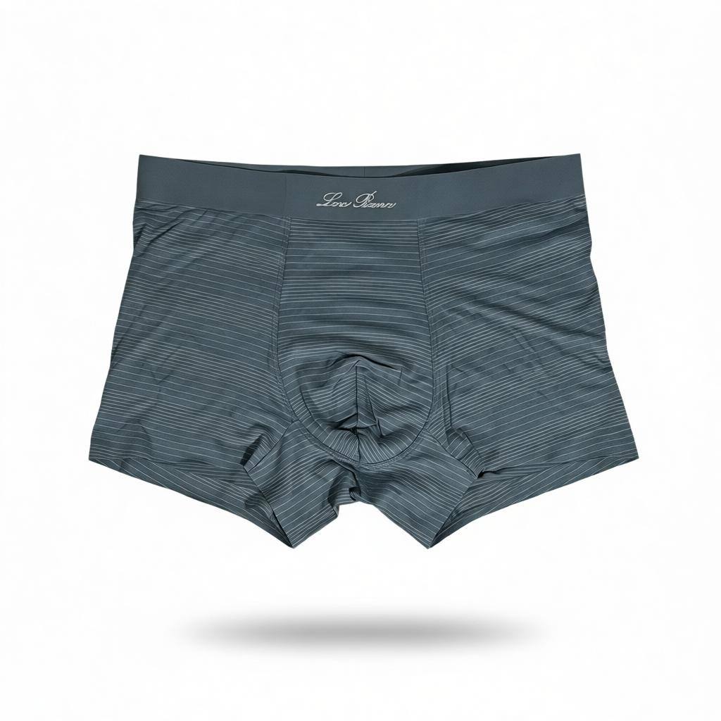 Loro Piana Inspired Premium Striped Men's Boxer Set – 3 Elegant Pieces