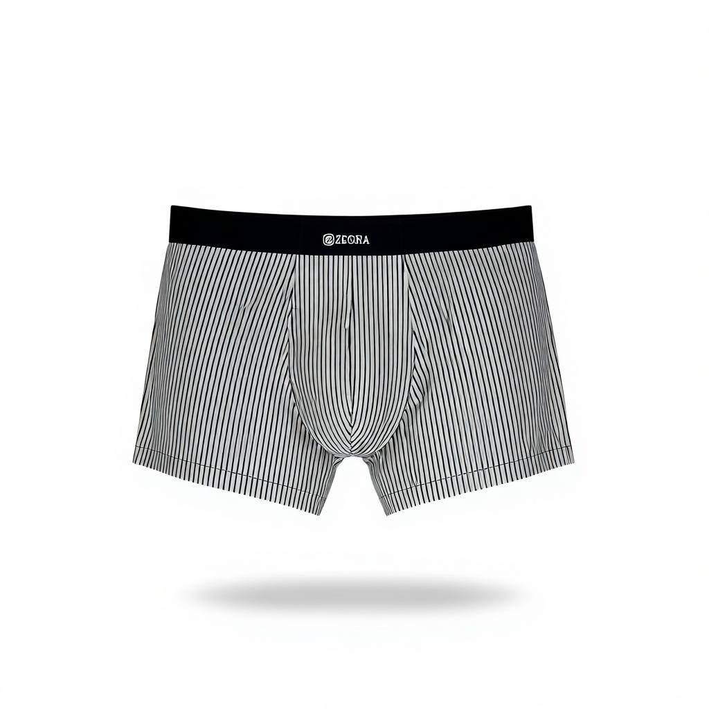 Zegna Inspired Premium Striped Men's Boxer Set – 3 Elegant Pieces