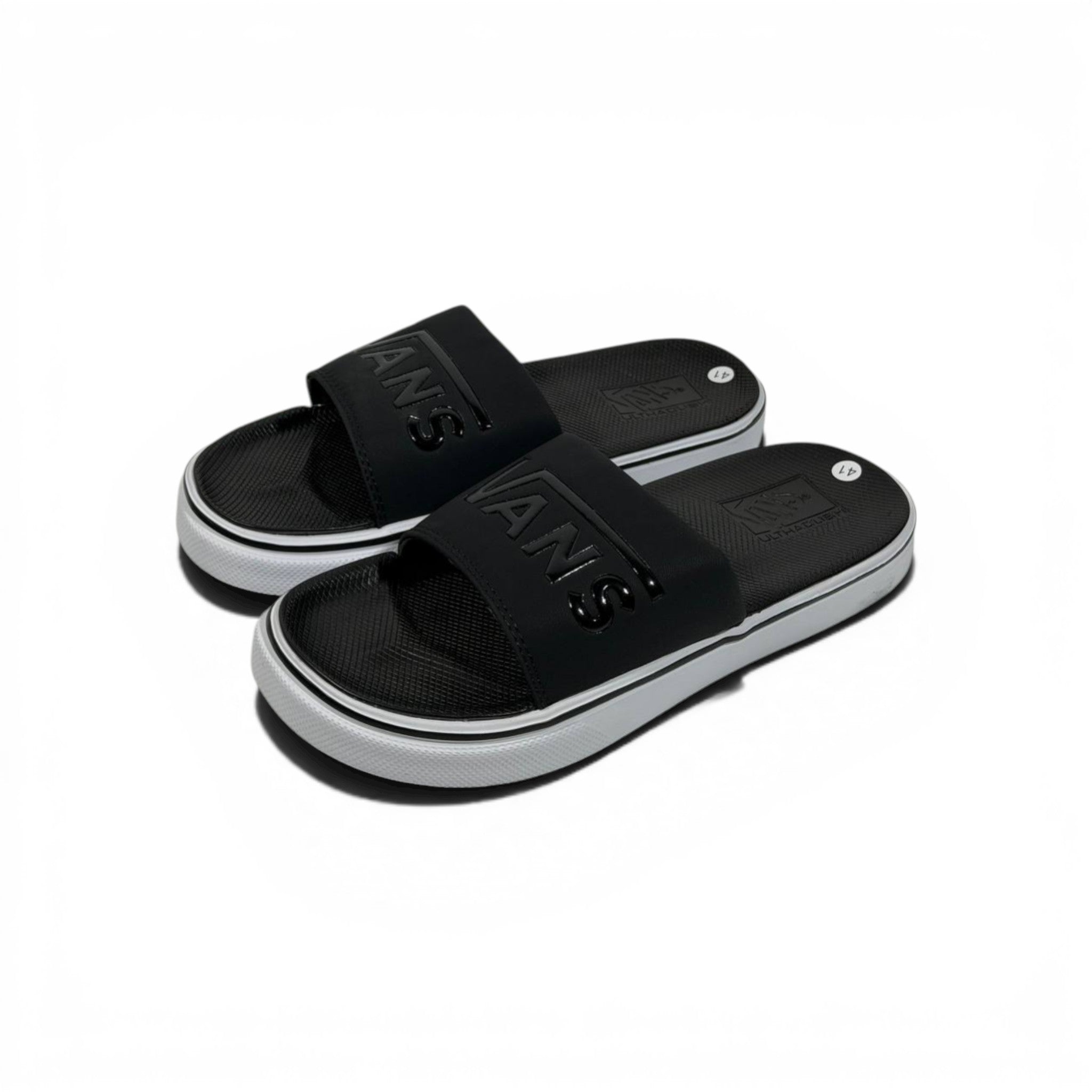 ⚫ Vans Classic Slides – Black Essential Street Comfort