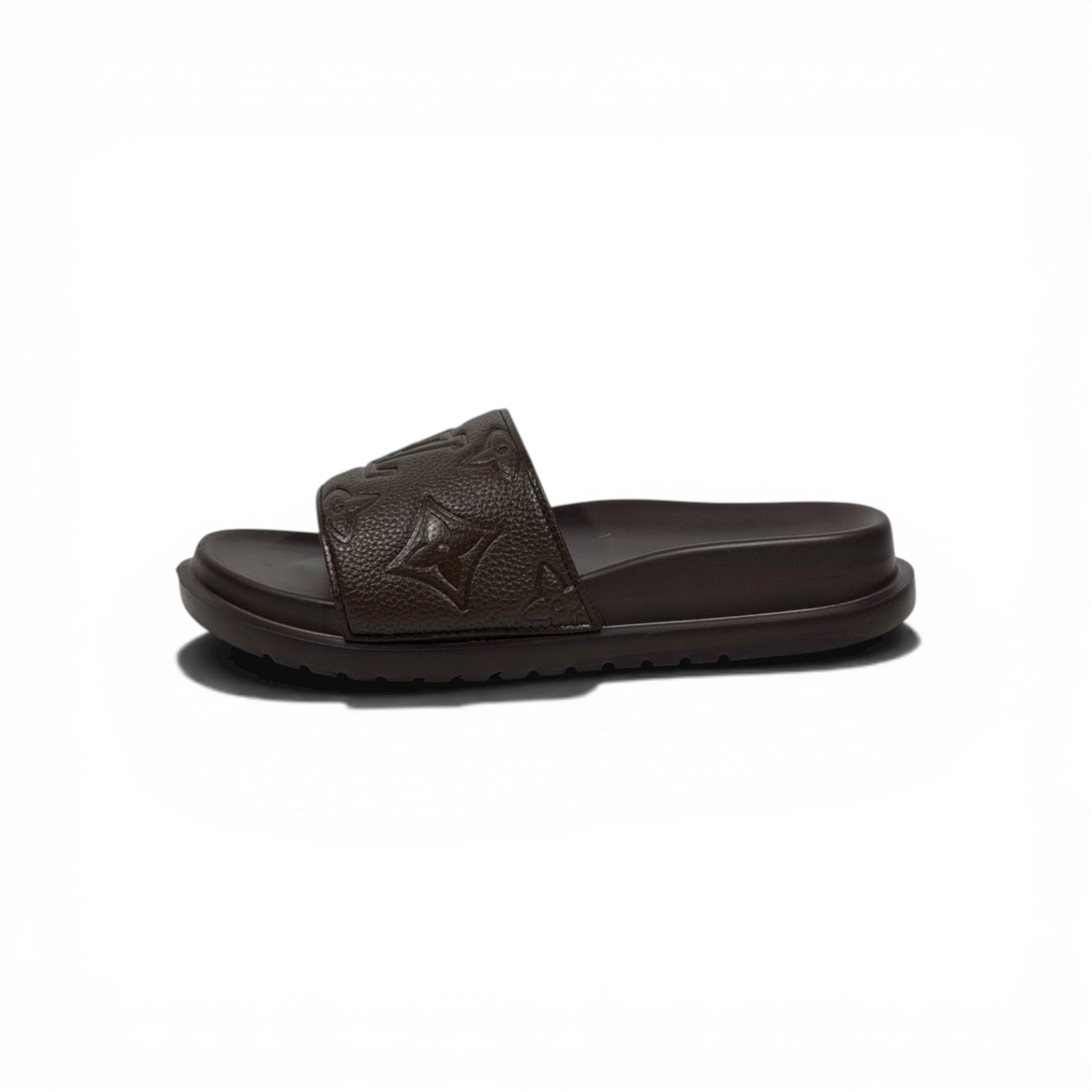 🤎✨ Louis Vuitton Monogram Slides – Premium Brown Edition