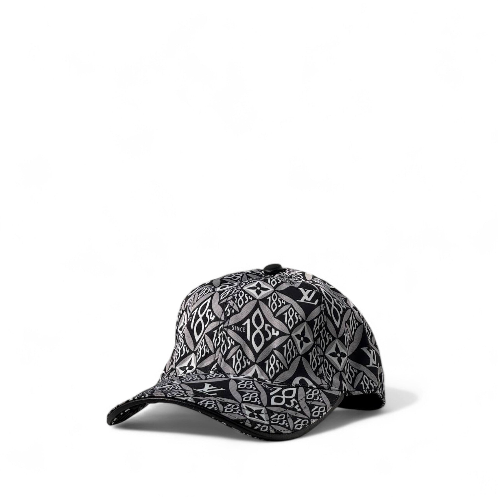 Louis Vuitton “Since 1854” Monogram Cap – Black & White Edition ⚫⚪🧢