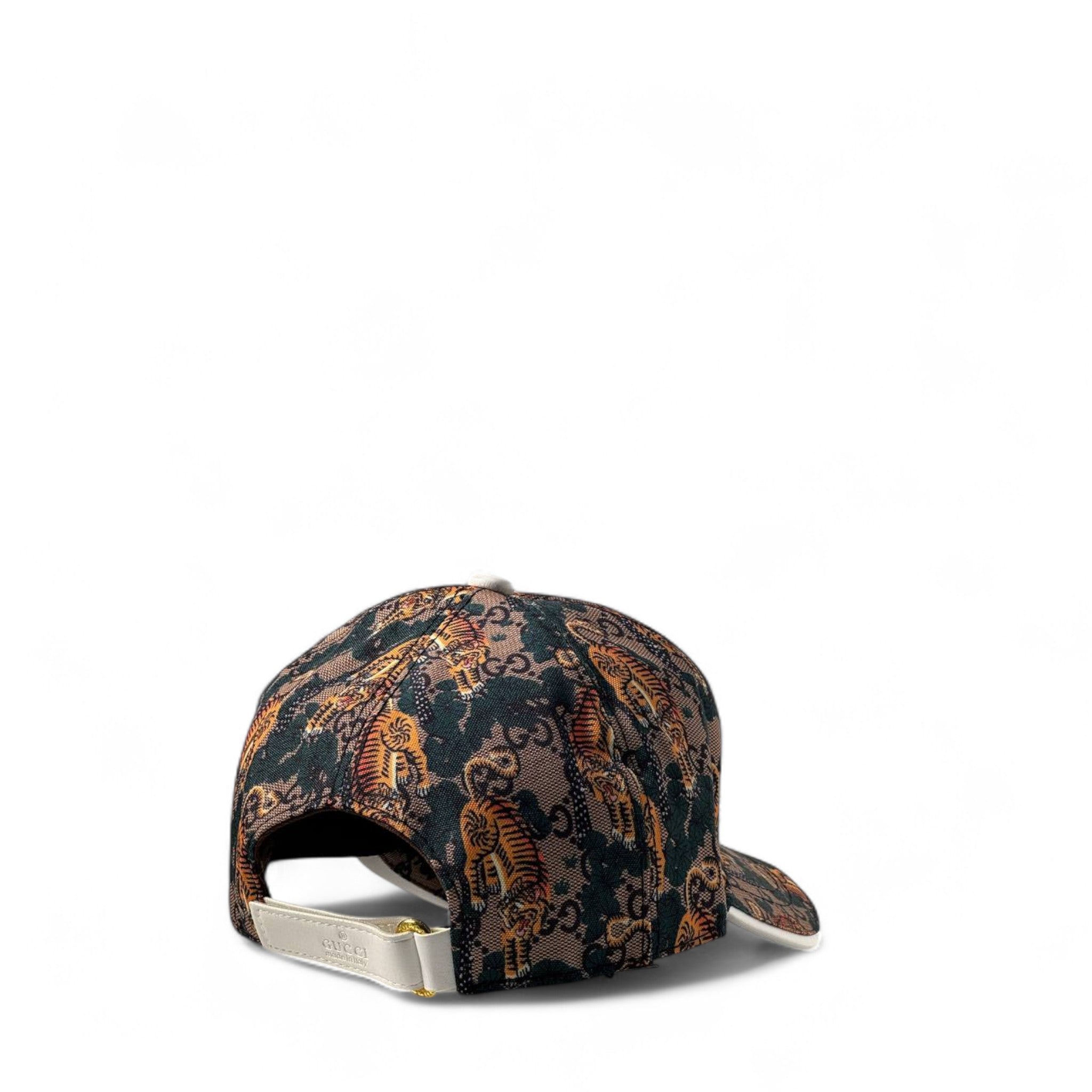 Gucci GG Monogram Cap with Tiger Print 🐅🧢🔥