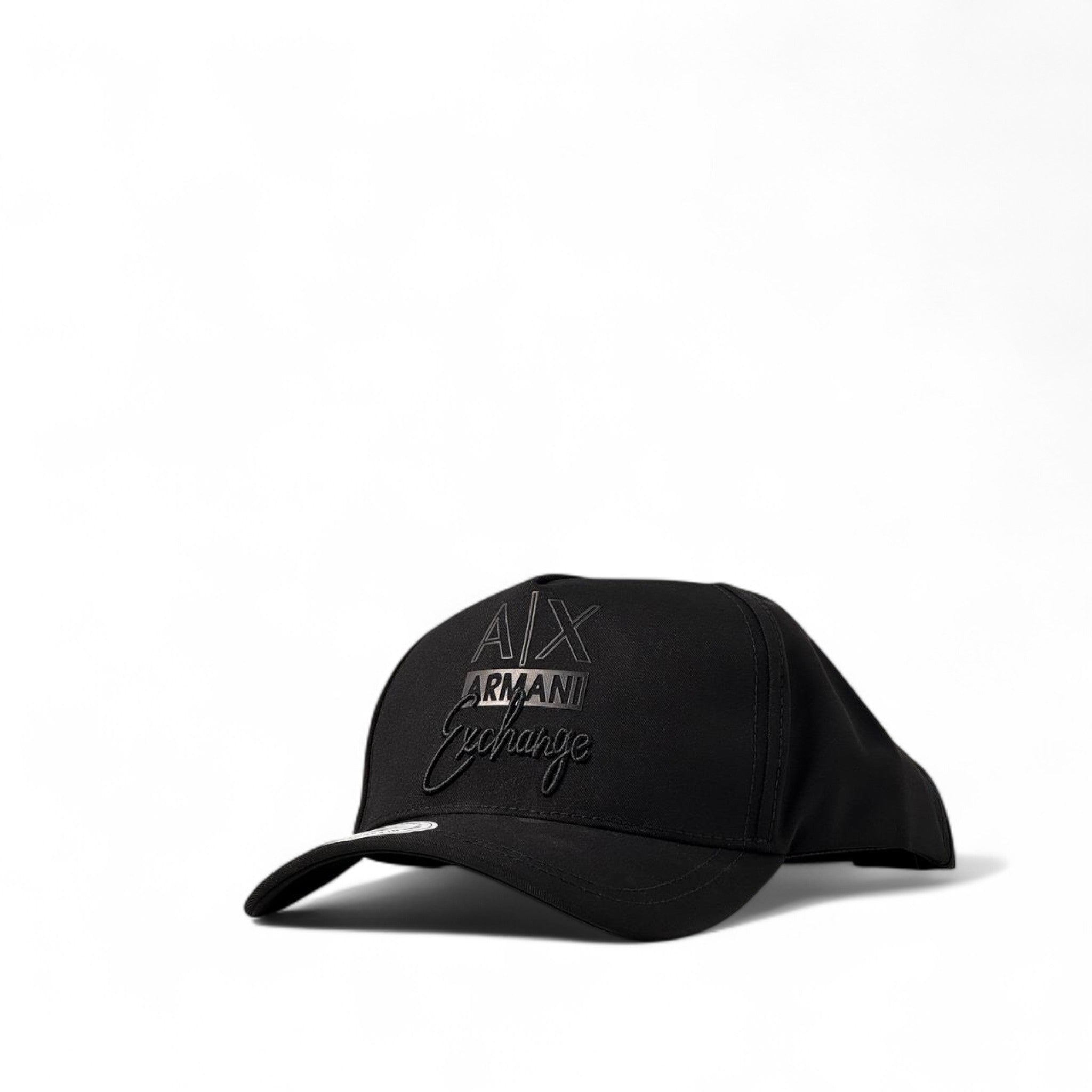 Armani Exchange A|X Black Cap – Sleek & Statement Ready ⚫🧢