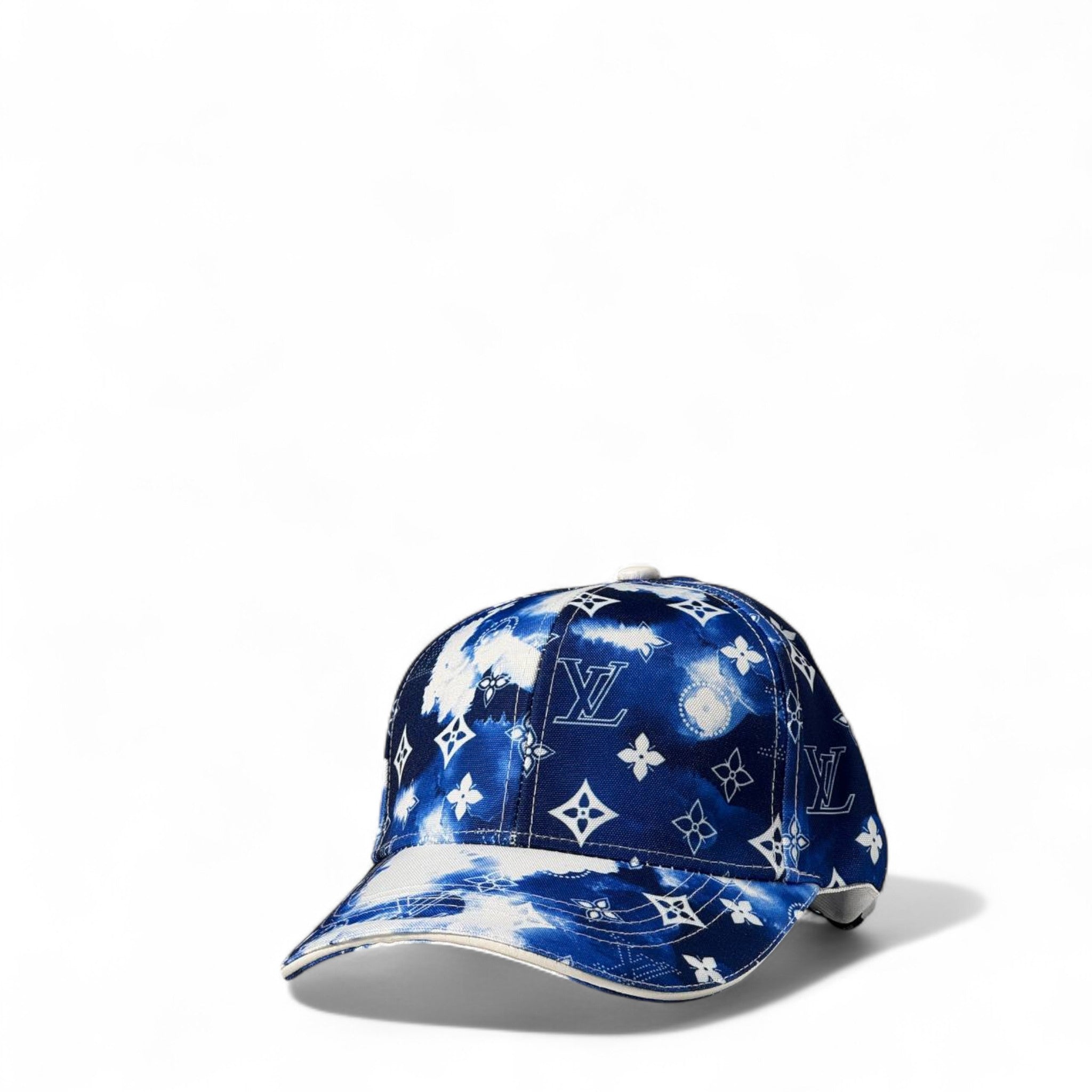 Louis Vuitton Monogram Tie-Dye Cap – Ocean Blue Wave 🌊💙