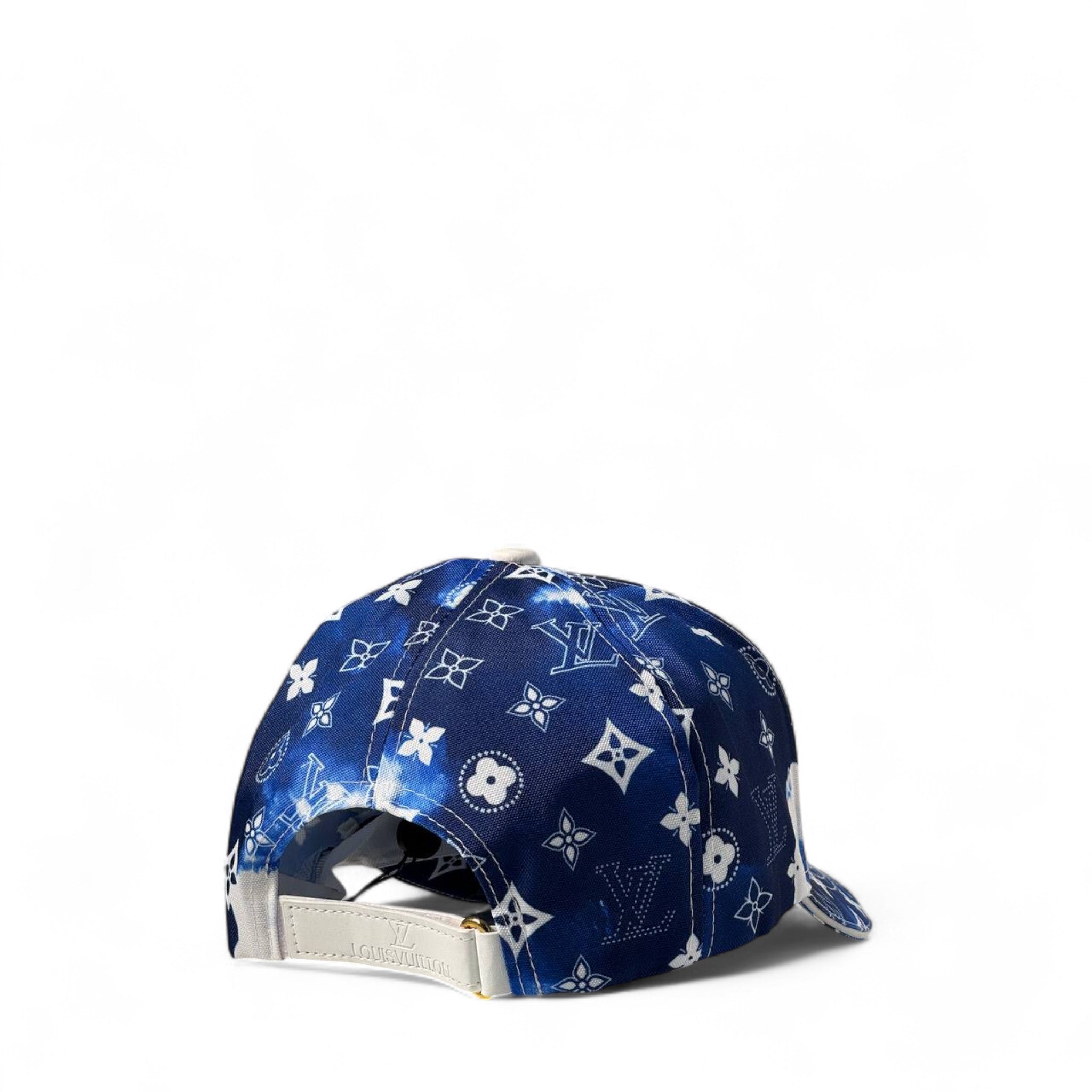 Louis Vuitton Monogram Tie-Dye Cap – Ocean Blue Wave 🌊💙