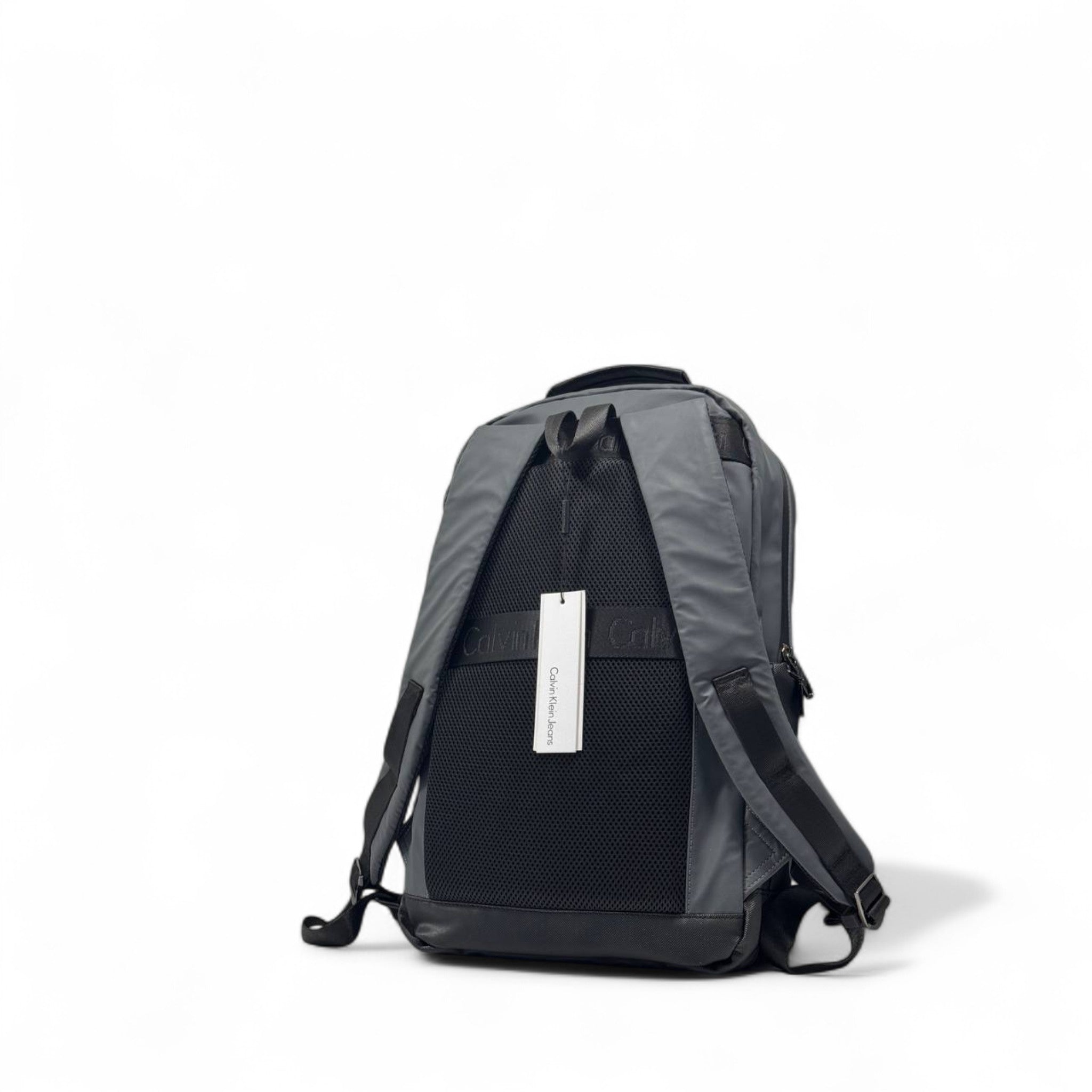 Calvin Klein Grey Urban Backpack – Modern Minimalism 🖤🎒