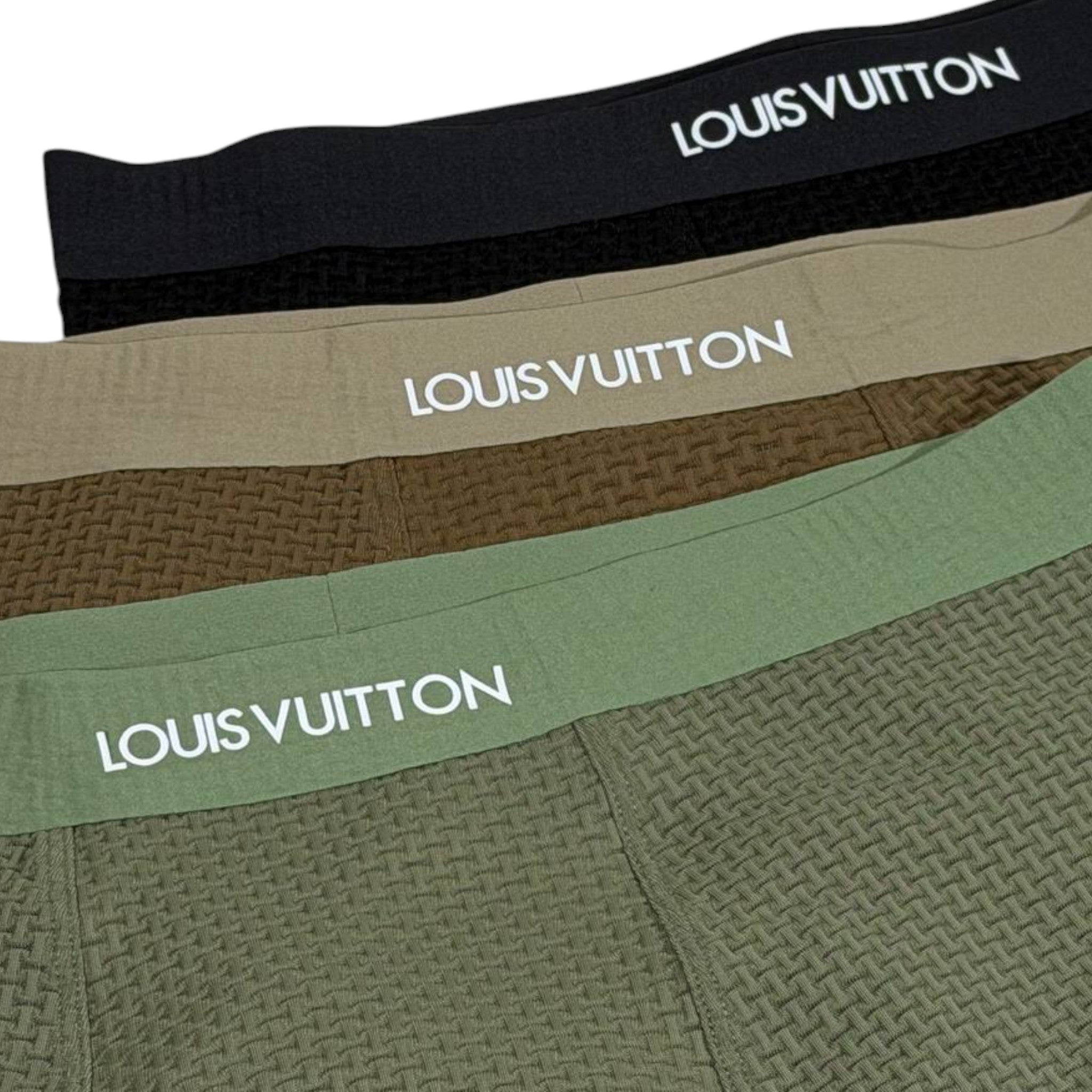 Louis Vuitton Men’s Mesh Boxer Set – 3 Pieces | Breathable Comfort & Premium Style 🩳💎