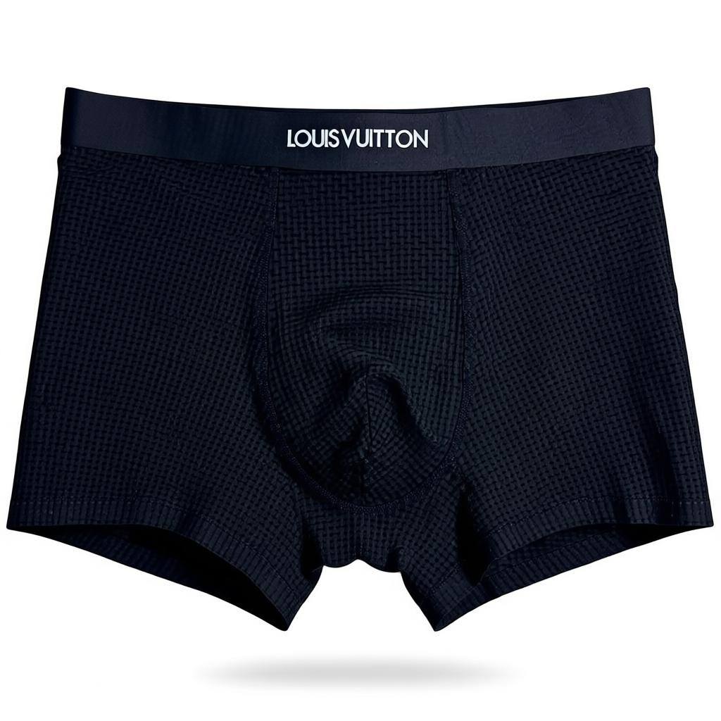 Louis Vuitton Men’s Mesh Boxer Set – 3 Pieces | Breathable Comfort & Premium Style 🩳💎