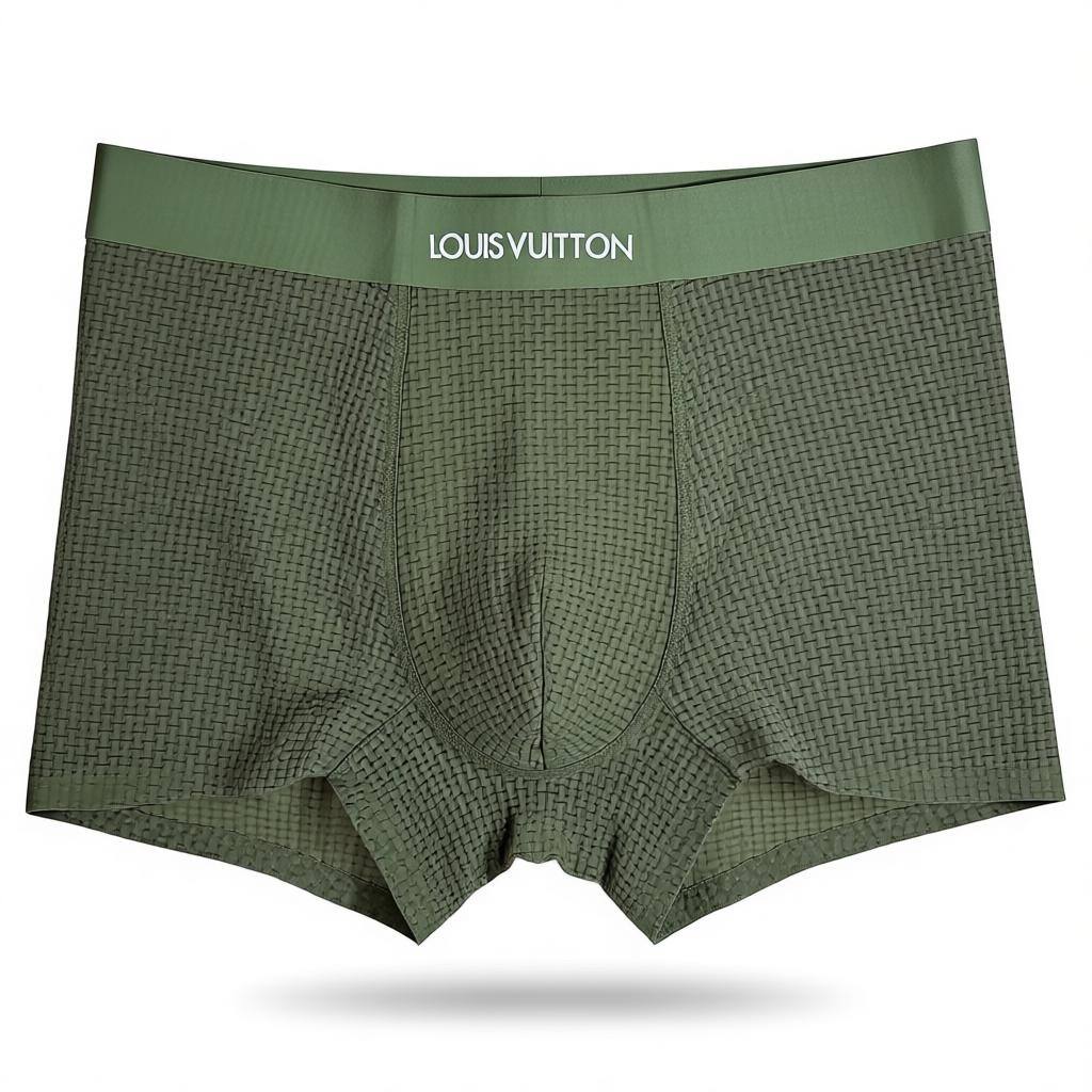Louis Vuitton Men’s Mesh Boxer Set – 3 Pieces | Breathable Comfort & Premium Style 🩳💎