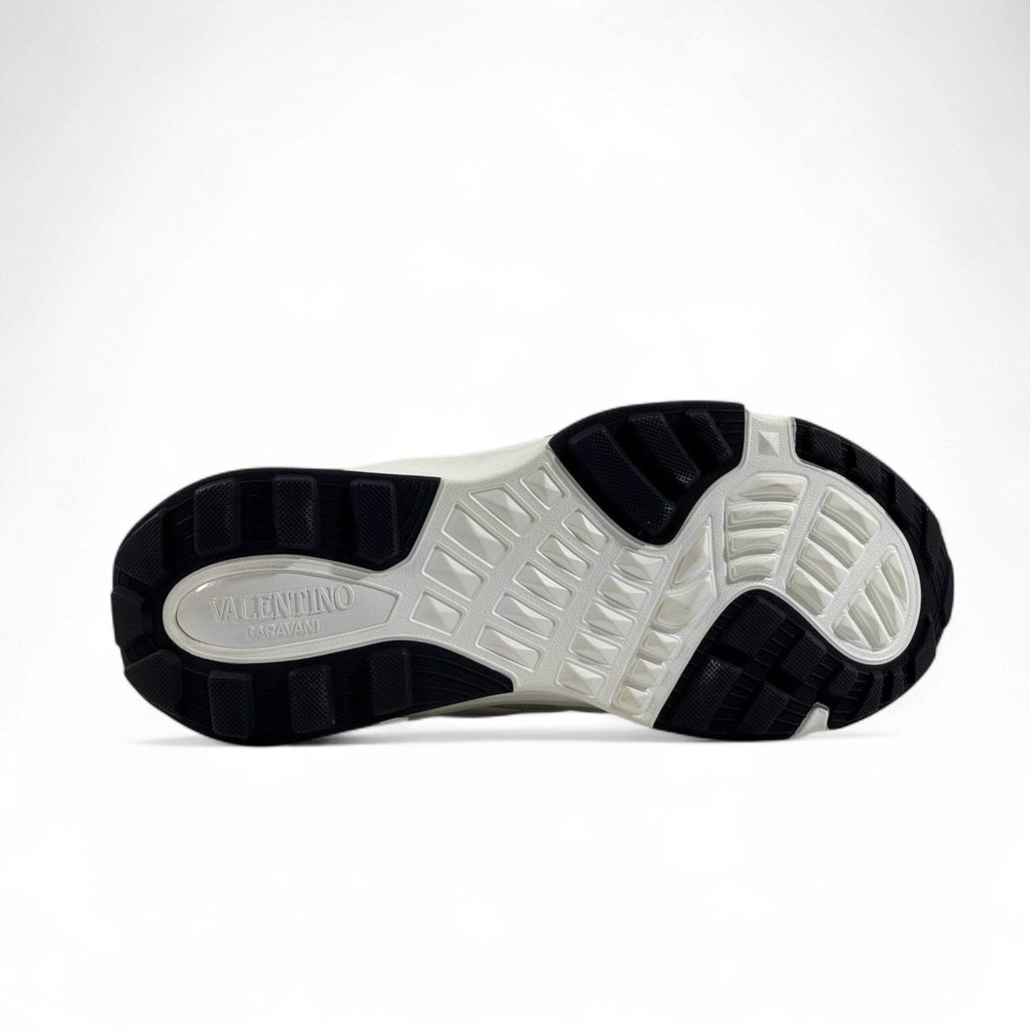 Valentino Garavani Bounce Sneakers – White & Multicolor Luxe ⚡🤍