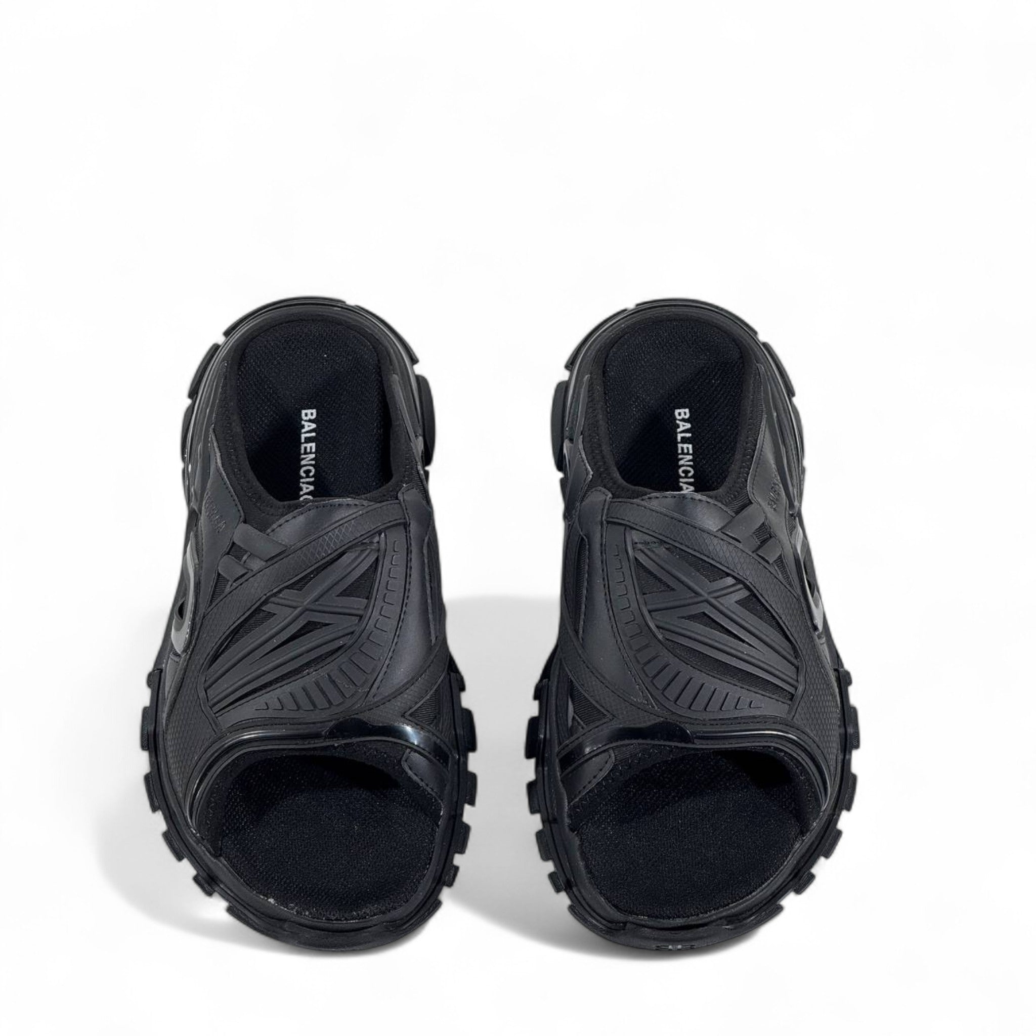 Balenciaga Track Slipper – Triple Black Street Luxe 🖤🔥