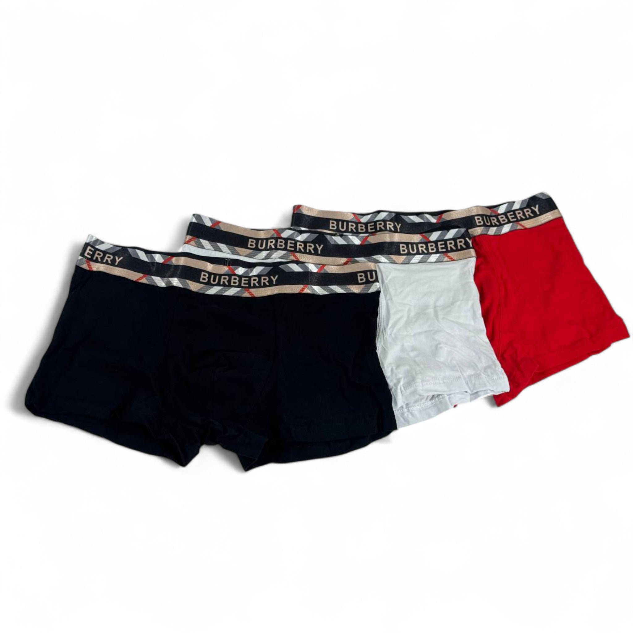 Burberry Men’s Boxer Briefs – 3-Pack Luxury Essentials 👑🩲