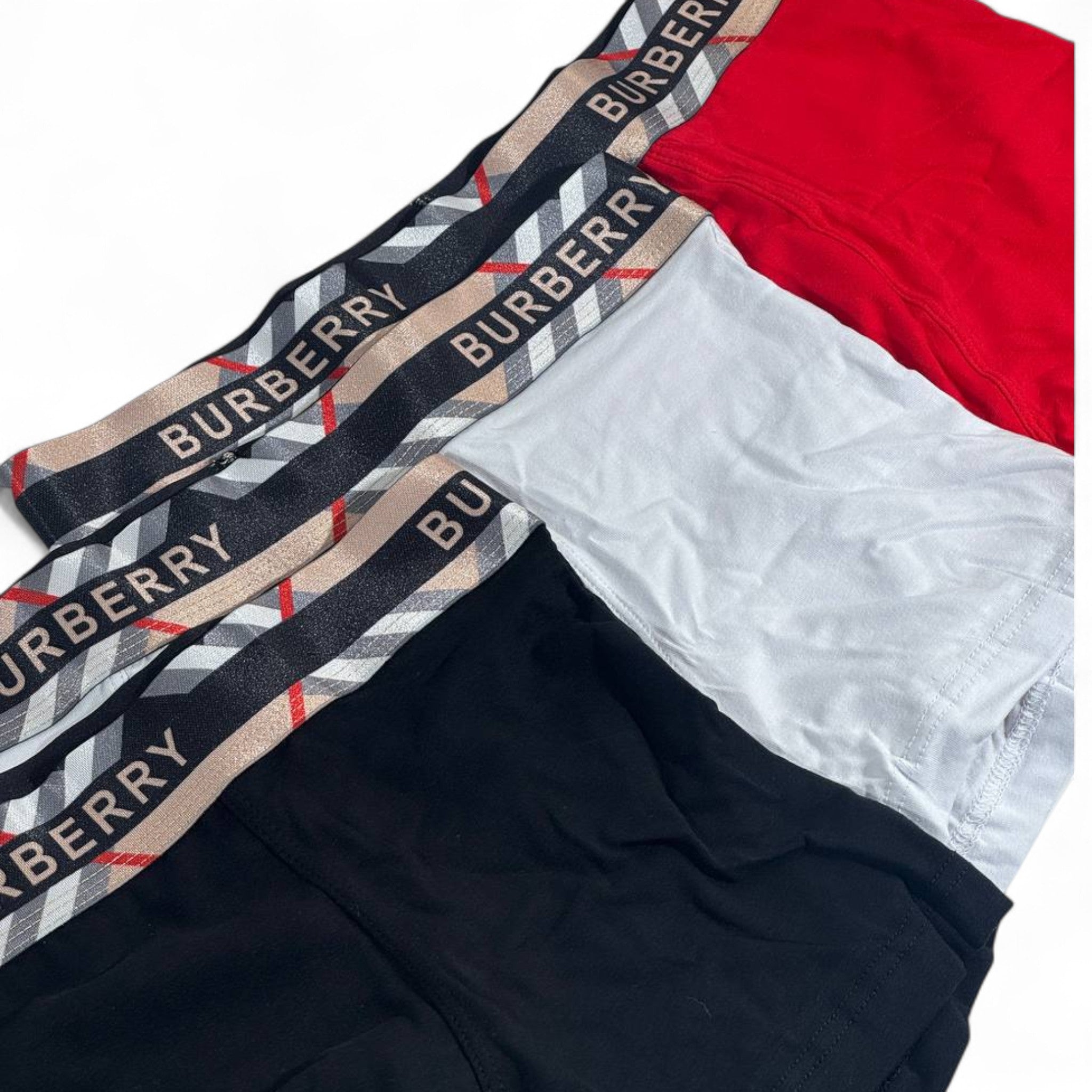 Burberry Men’s Boxer Briefs – 3-Pack Luxury Essentials 👑🩲
