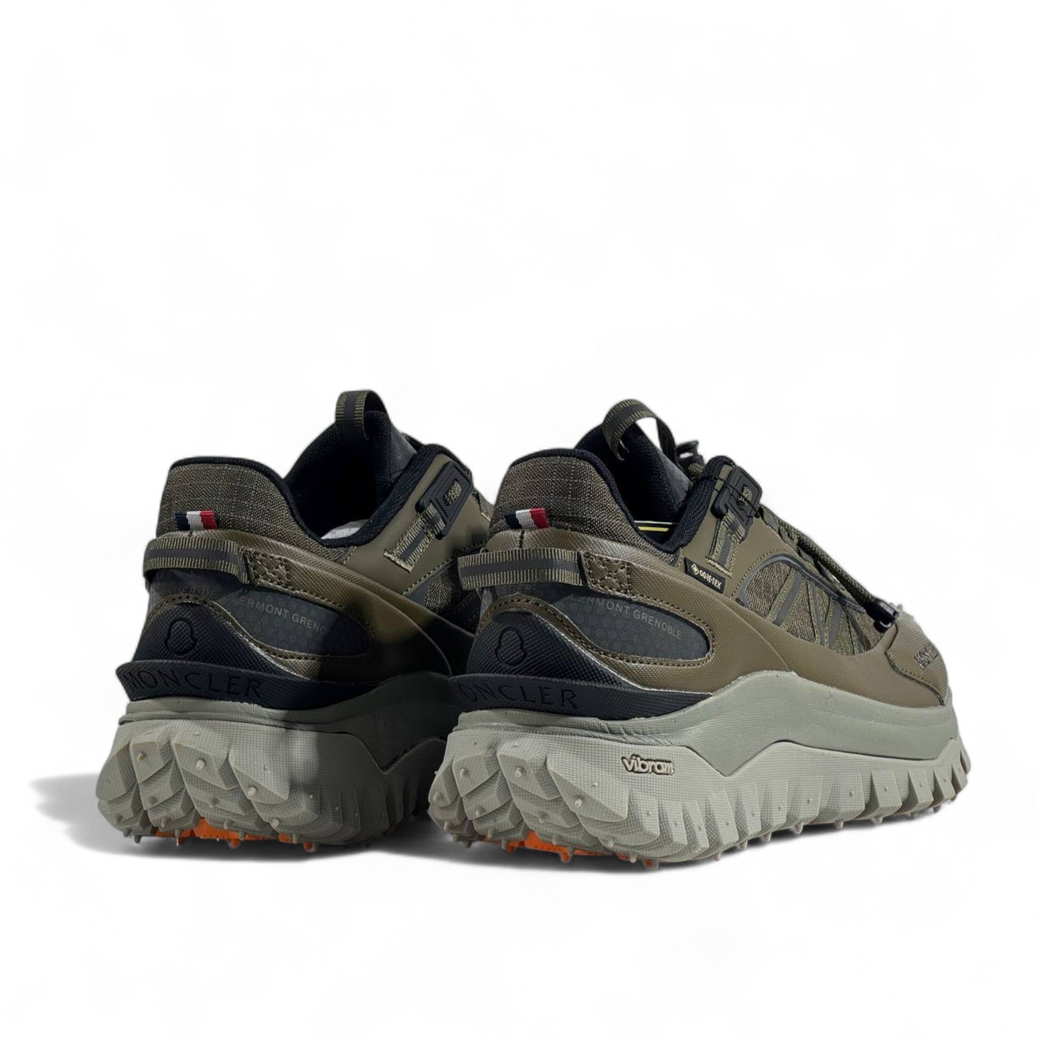 Moncler Trailgrip Sneakers – Olive Green Outdoor Luxe 🌲⚡