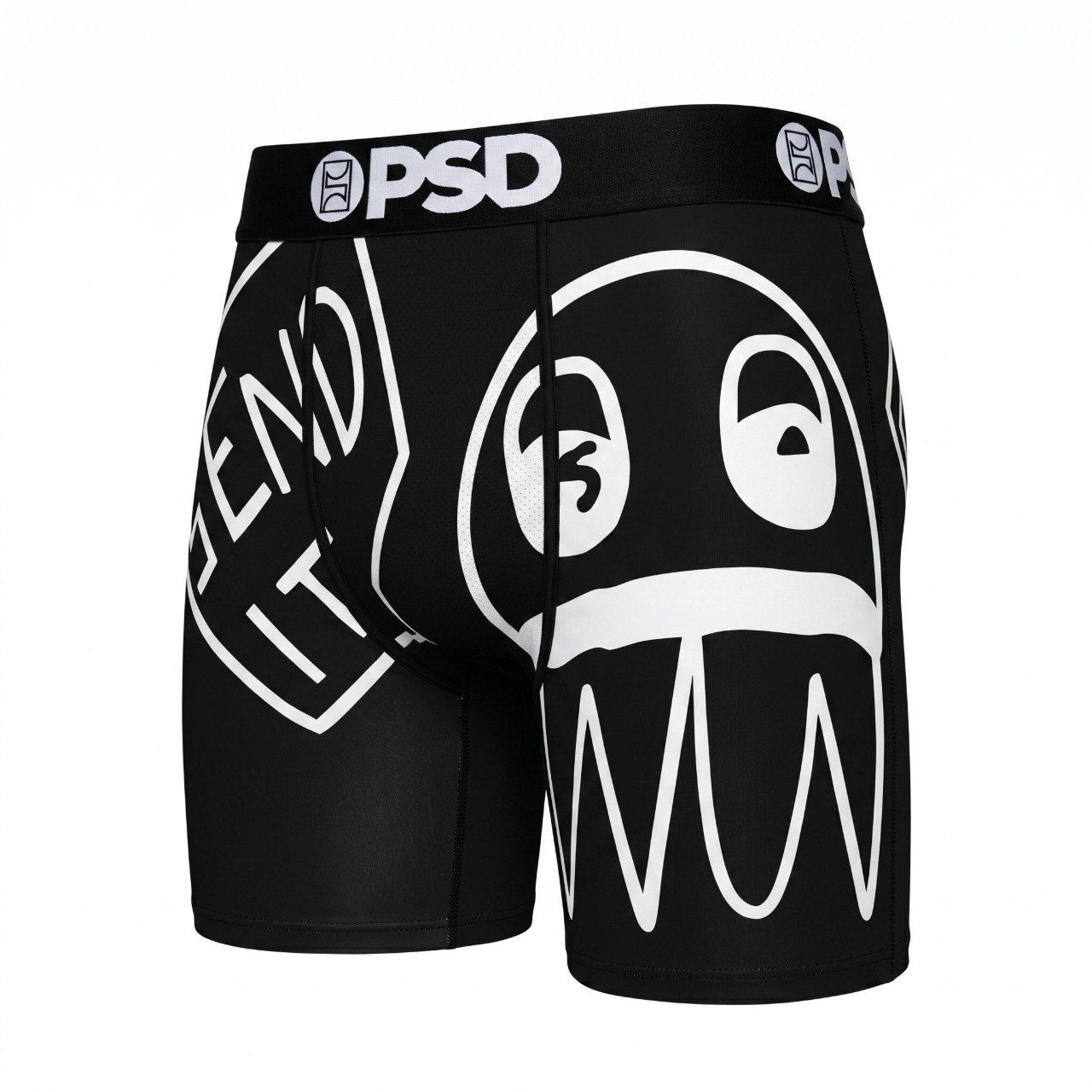 🖤 PSD Black Friend Graphic Boxer Briefs – Bold Men’s Underwear 🤍