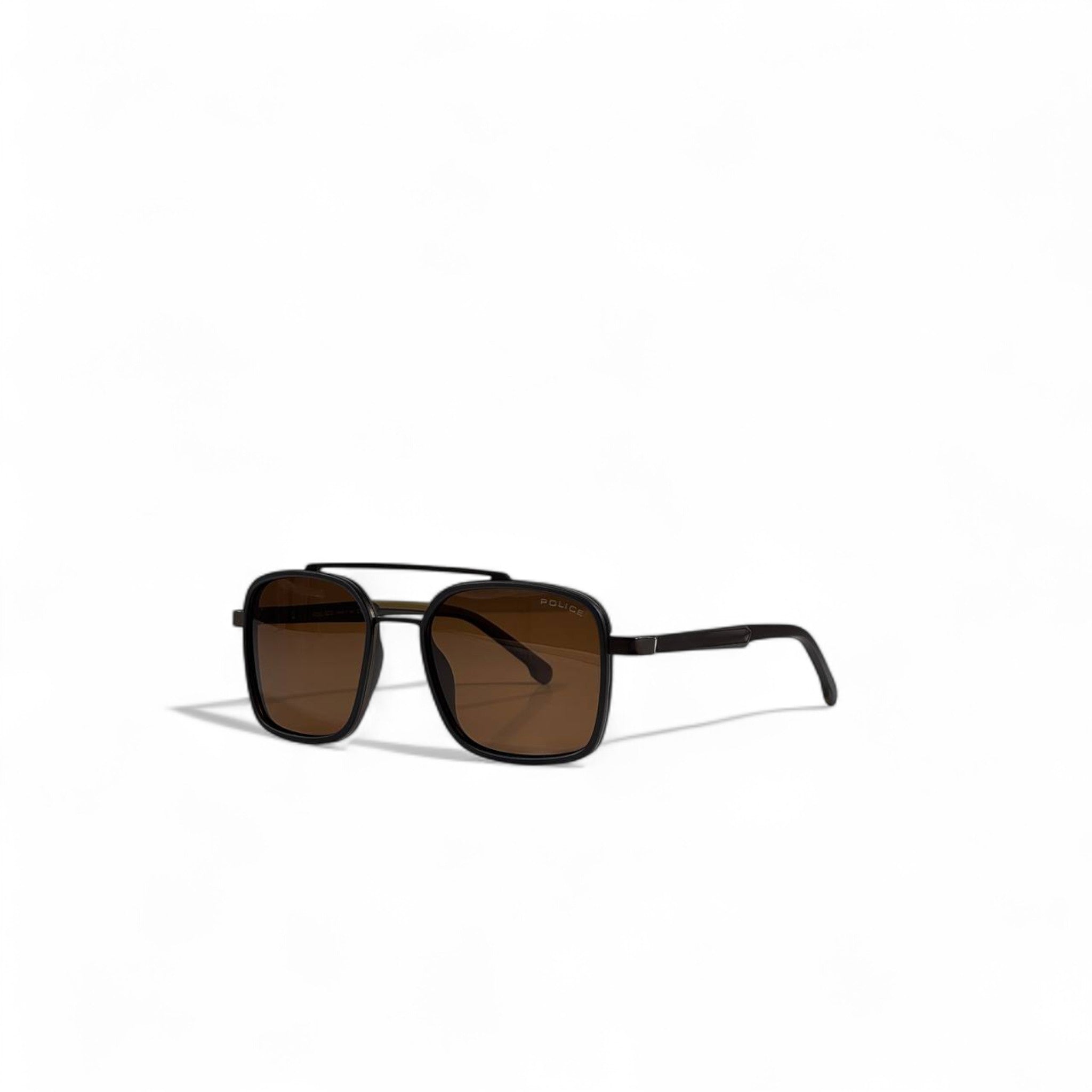 🕶️ Police Square Aviator Sunglasses – Bold & Contemporary