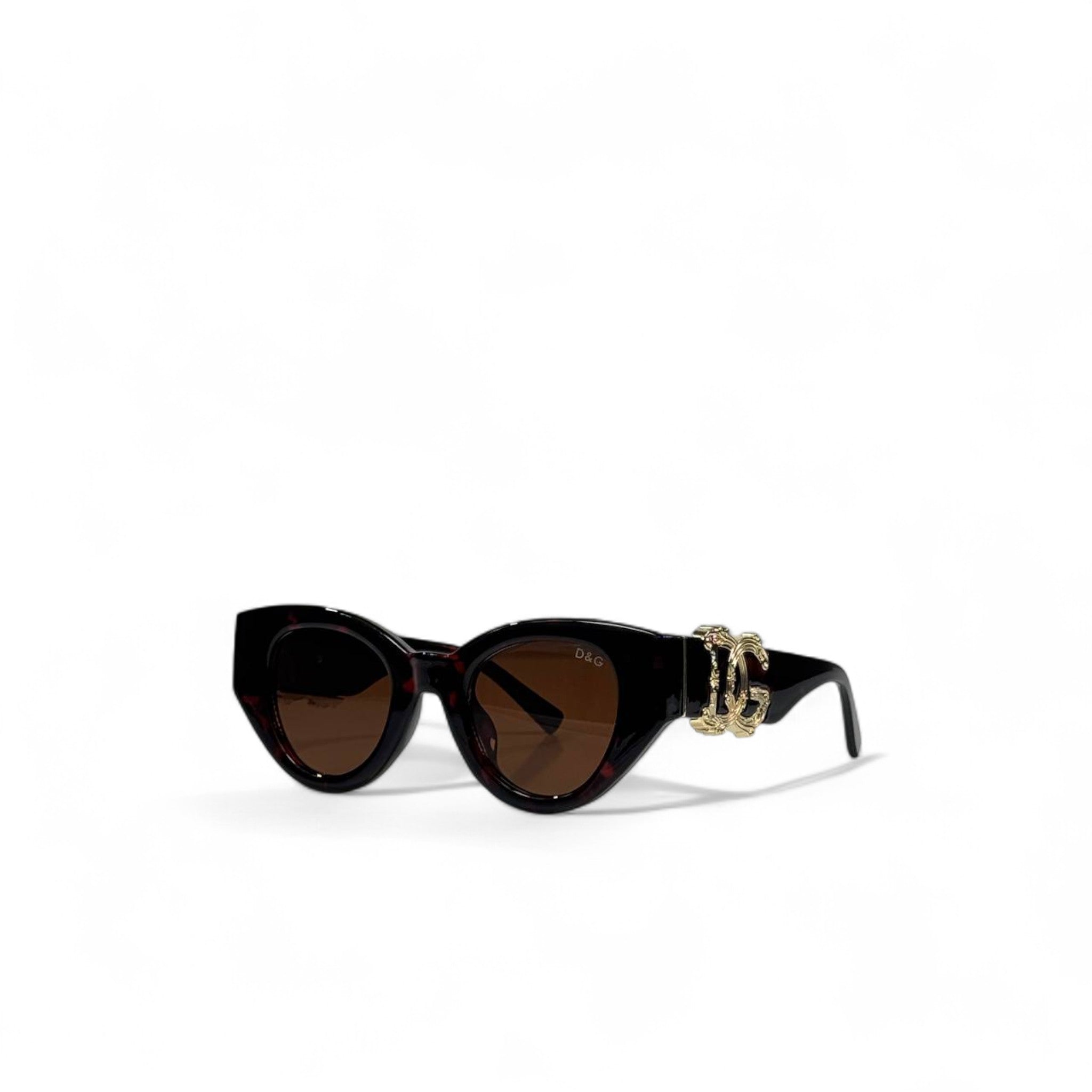 🕶️ Dolce & Gabbana DG Gold Logo Sunglasses – Bold Italian Glamour