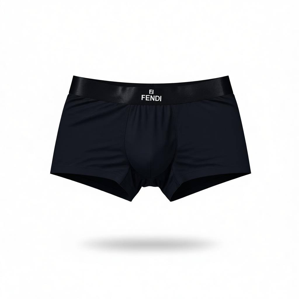 🩲 Fendi Men’s Luxury Boxer Briefs – Premium Comfort 3-Pack