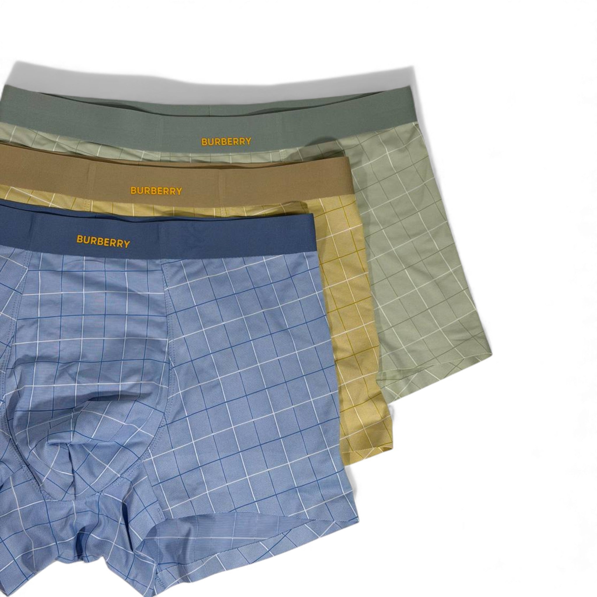 🩲 Burberry Checked Boxer Briefs – Luxury Comfort 3-Pack 🖤✨