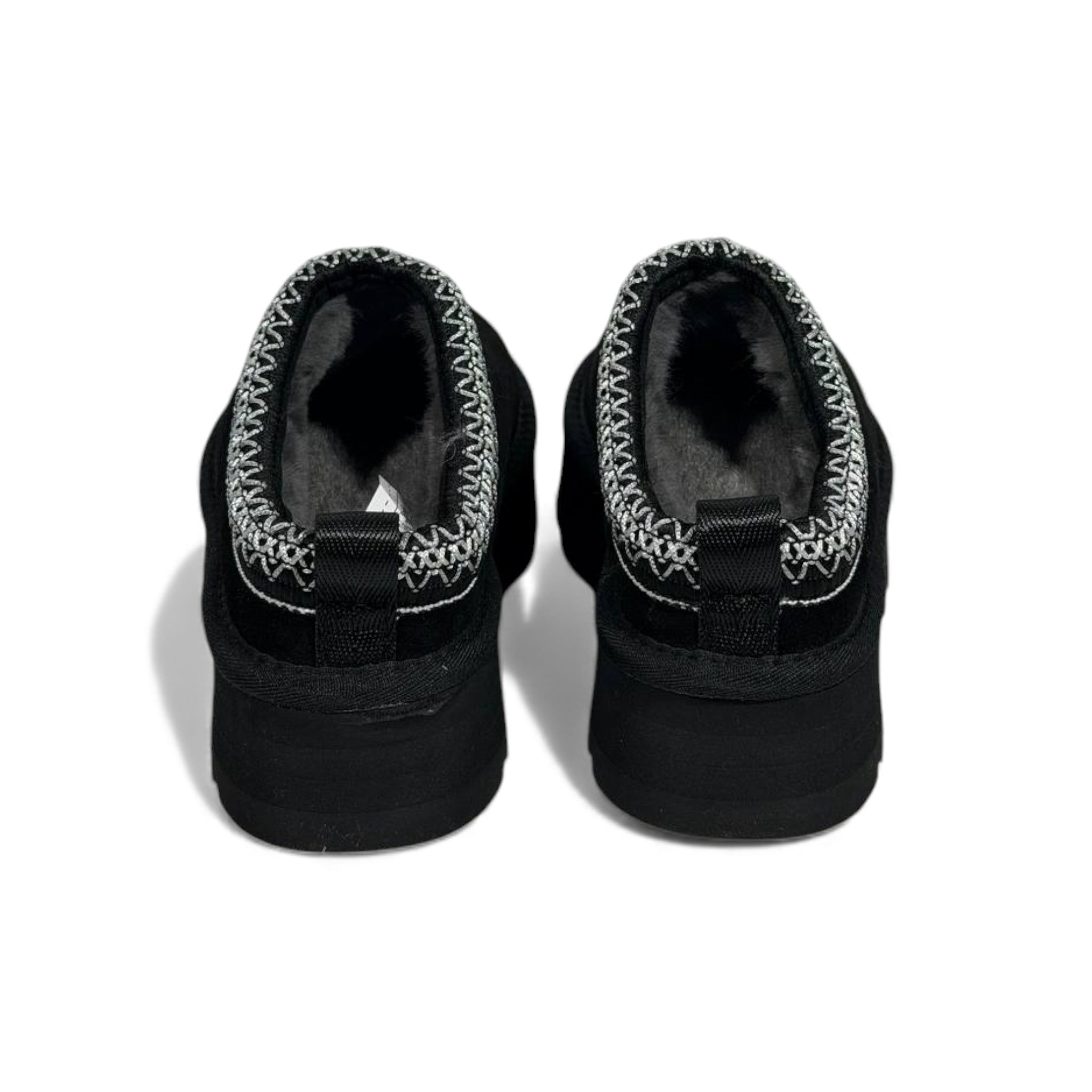 UGG Platform Suede Slippers – All-Black Cozy Edition 🖤❄️