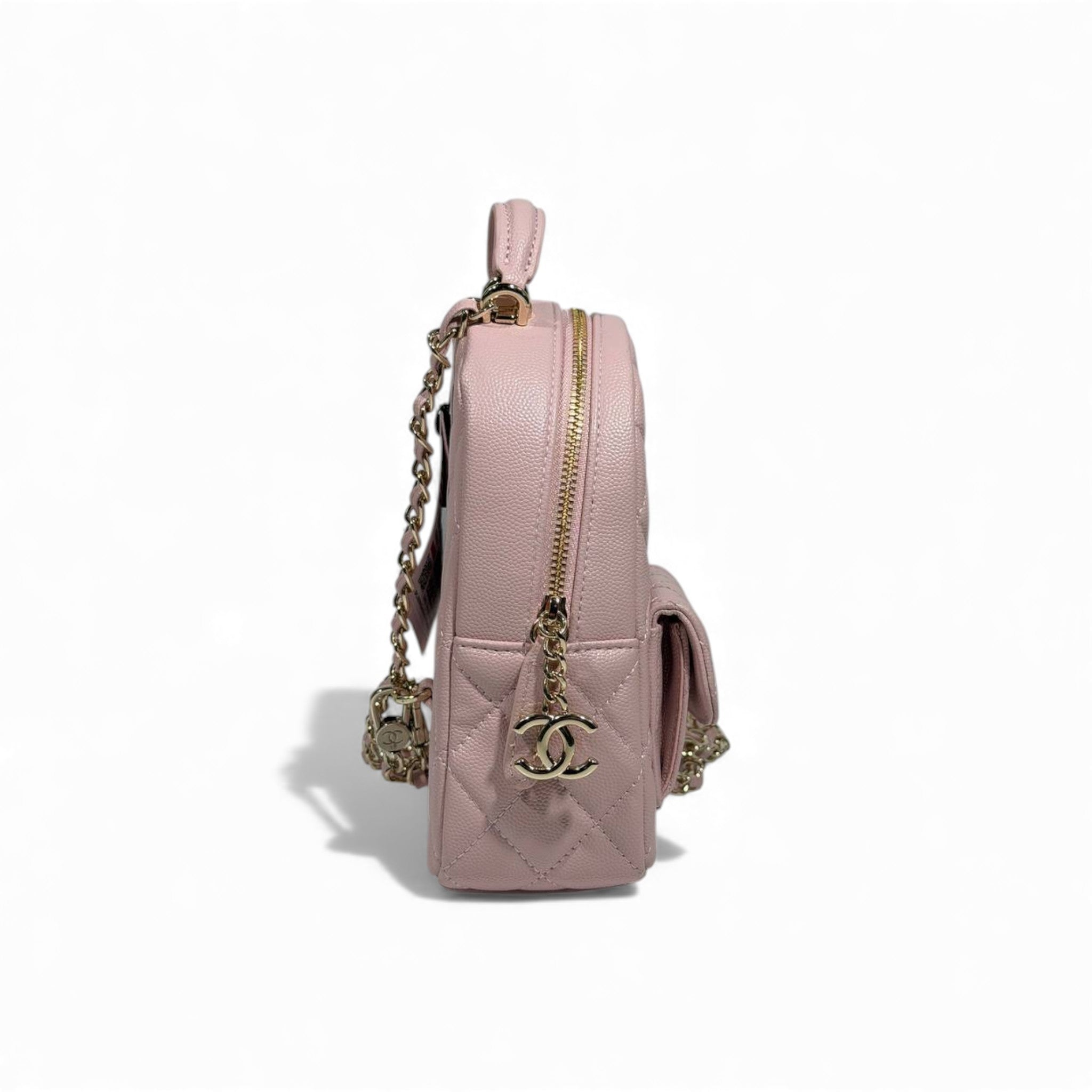 🎒 Chanel Mini Quilted Backpack 🌸✨ | Elegant Pink Luxury