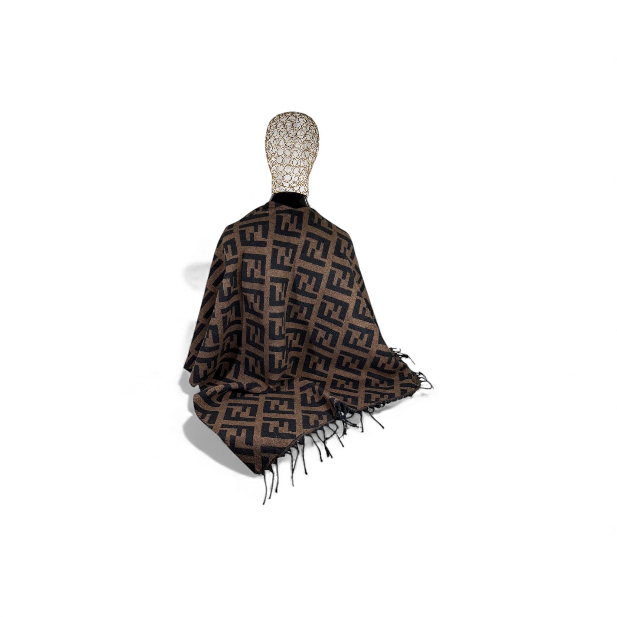 🤎 Fendi FF Monogram Scarf 🧣✨ | Timeless Italian Luxury