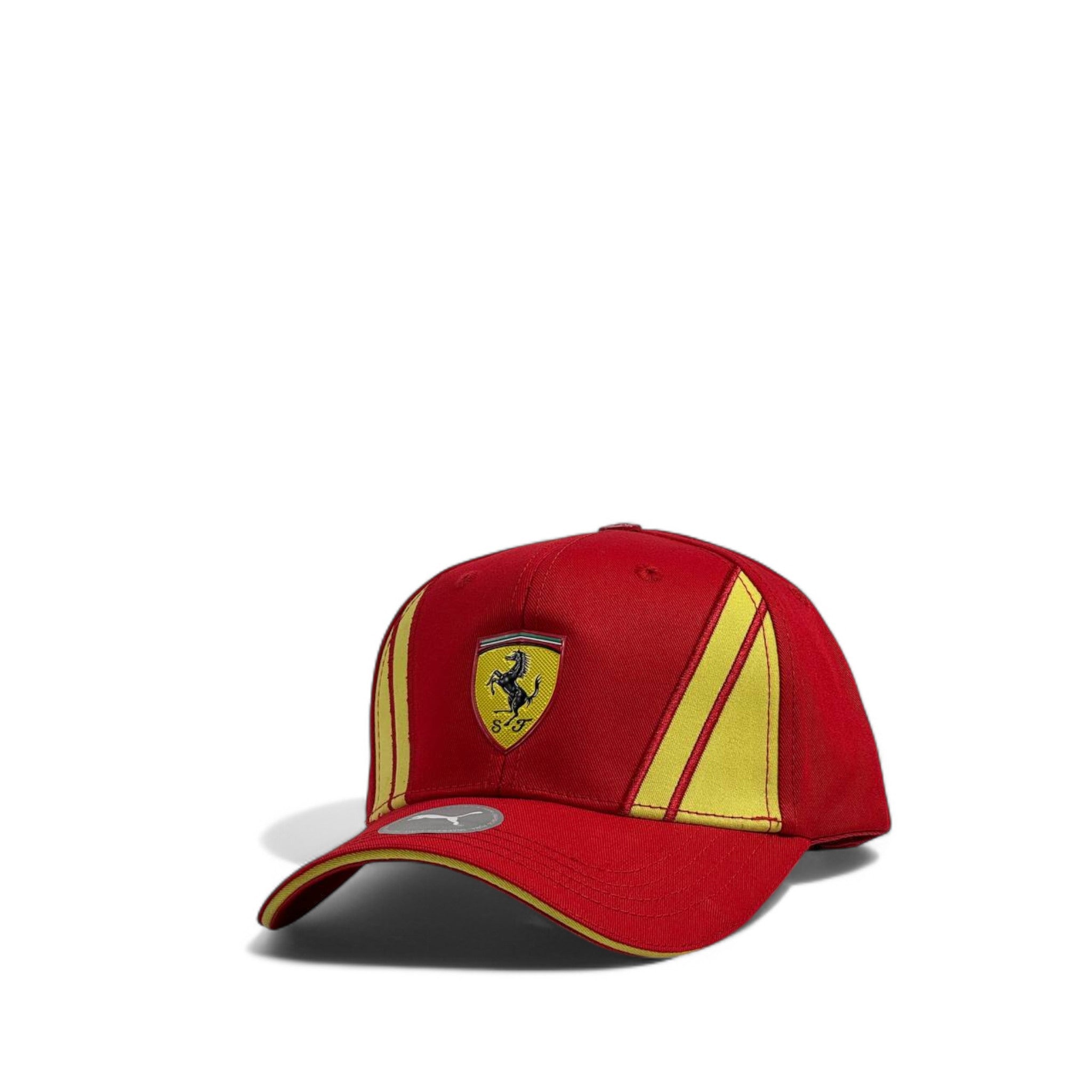 Ferrari Red & Yellow Racing Cap – Prancing Horse F1 Heritage 🏎️🔥🧢