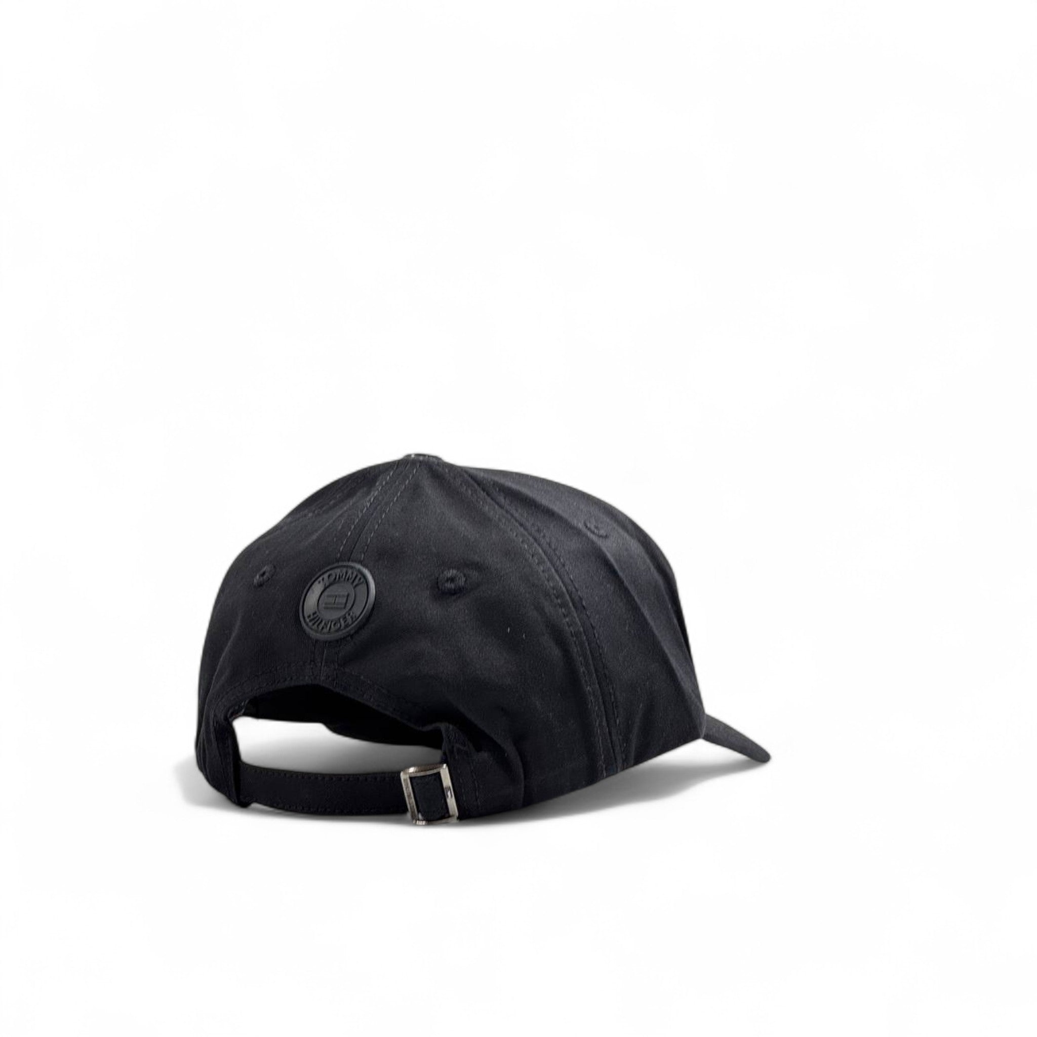 Tommy Hilfiger Black Stripe Logo Cap – Classic Sporty Style 🧢🇺🇸