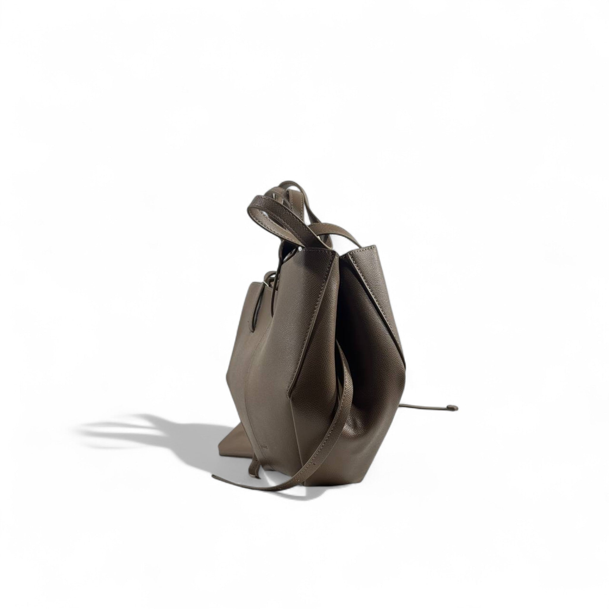 Polène Numéro Un Nano Bag – Taupe Grained Leather 🤎✨