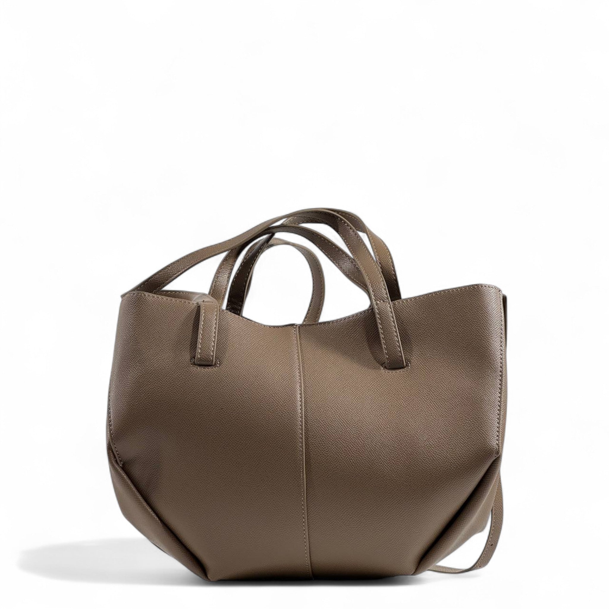 Polène Numéro Un Nano Bag – Taupe Grained Leather 🤎✨