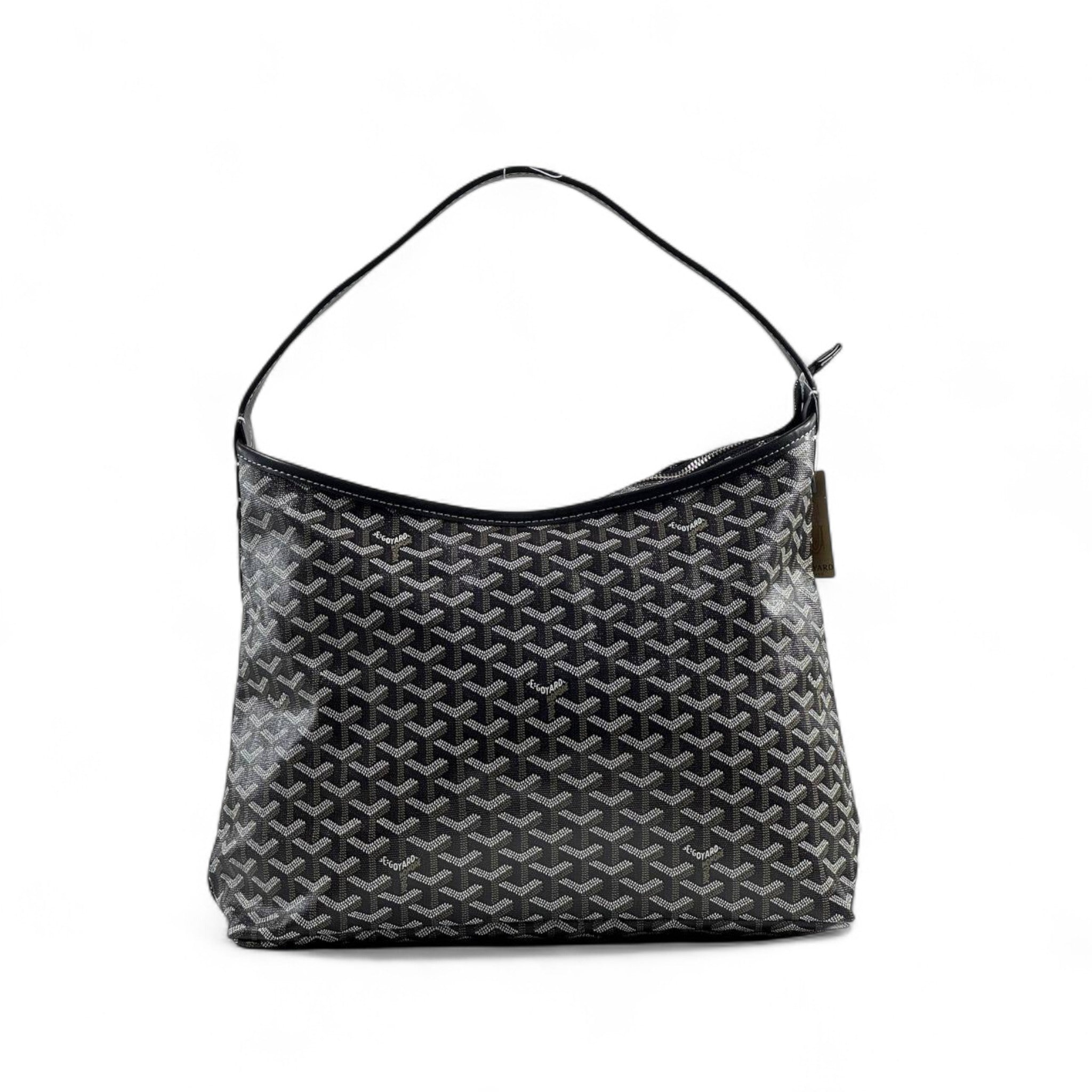 🖤 Goyard Black Shoulder Bag with Pouch – Iconic, Sleek & Timeless ✨