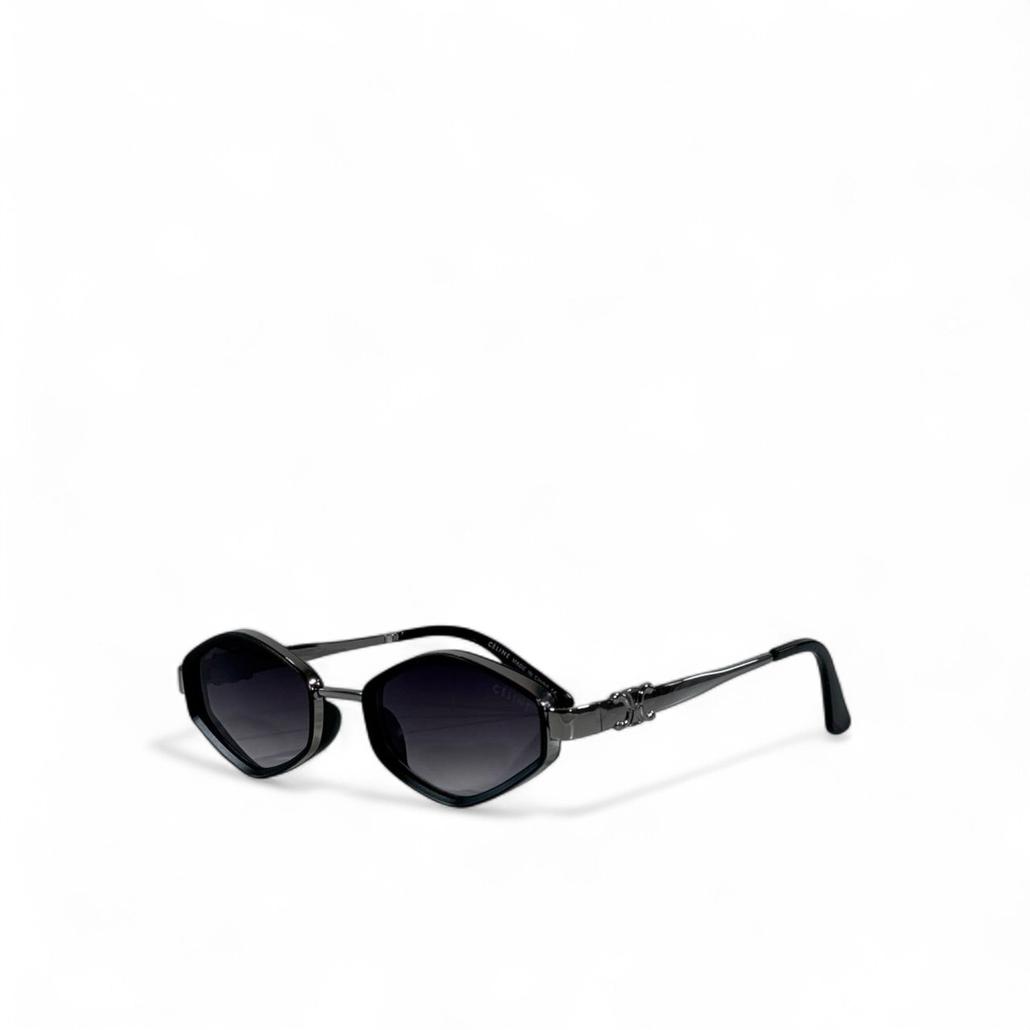 Celine Oval Black Sunglasses – Timeless Parisian Luxury 🖤✨