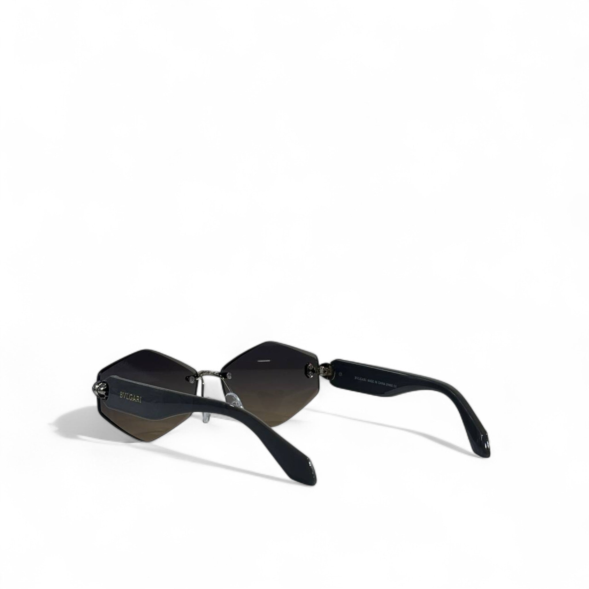 Bvlgari Serpenti Geometric Sunglasses – Iconic Italian Luxury 🐍🖤