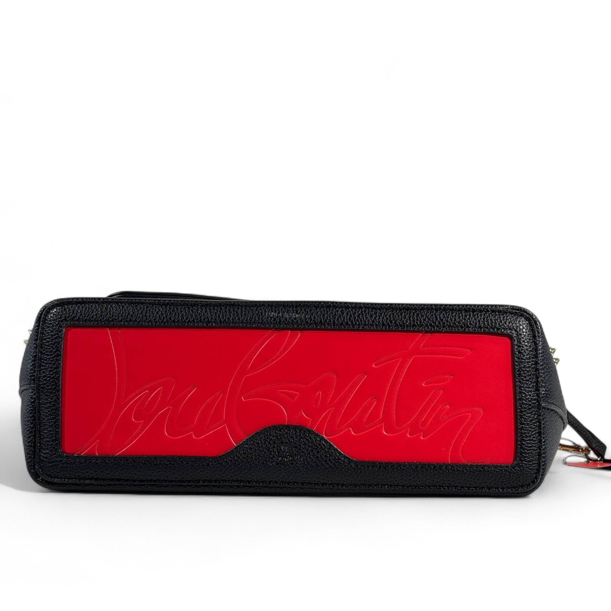 Christian Louboutin Cabata Studded Black Tote Bag with Pouch 🖤✨👠