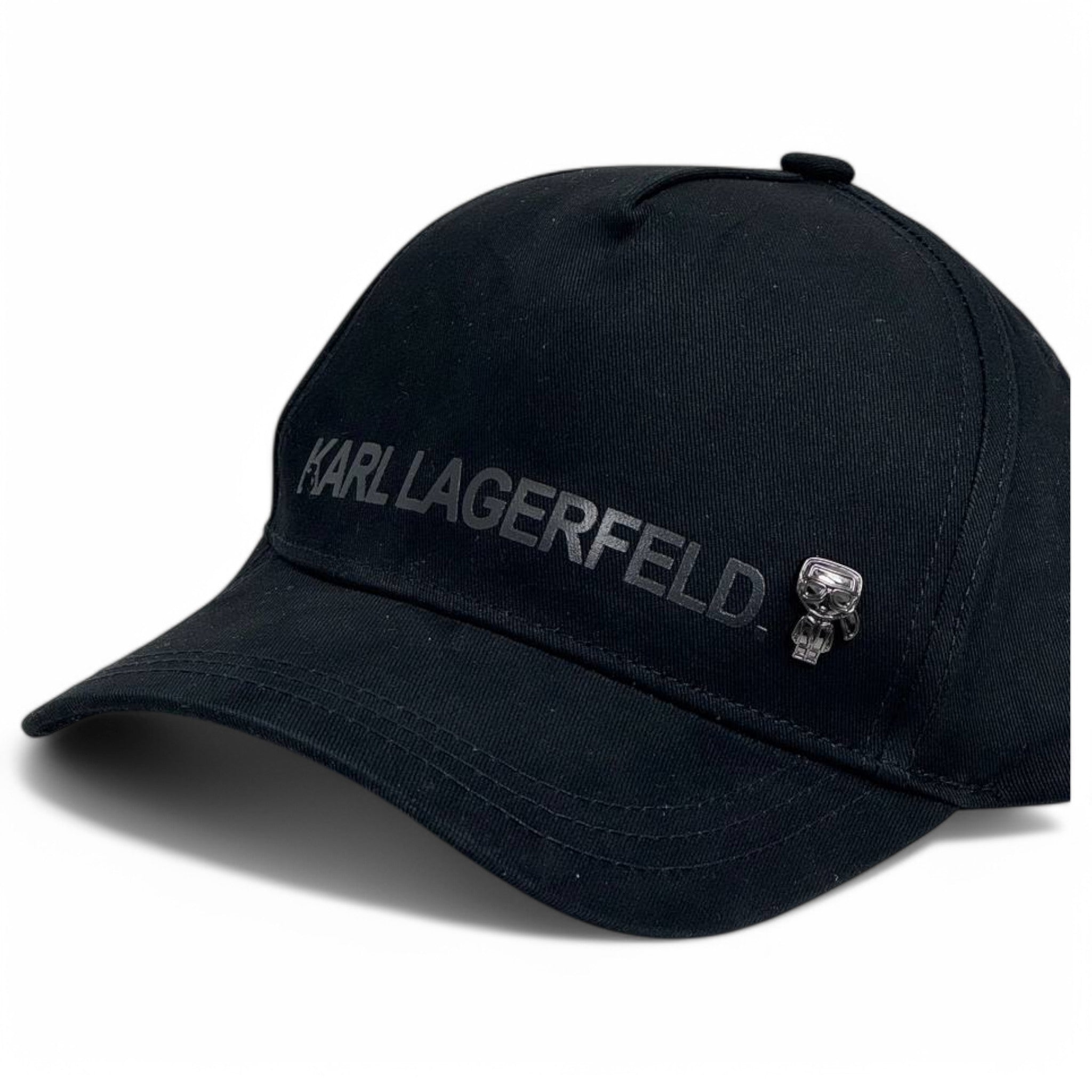 Karl Lagerfeld Iconic Logo Cap -Black Edition