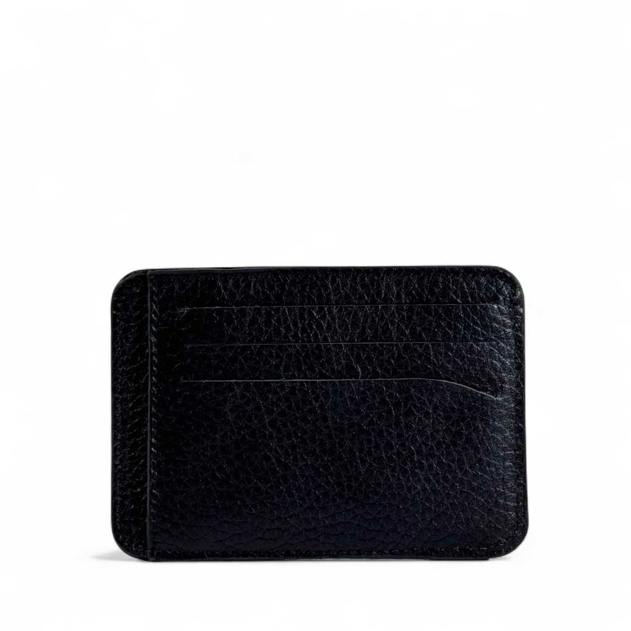 🖤 Cartier Black Leather Card Holder – Refined Luxury, Timeless Craftsmanship