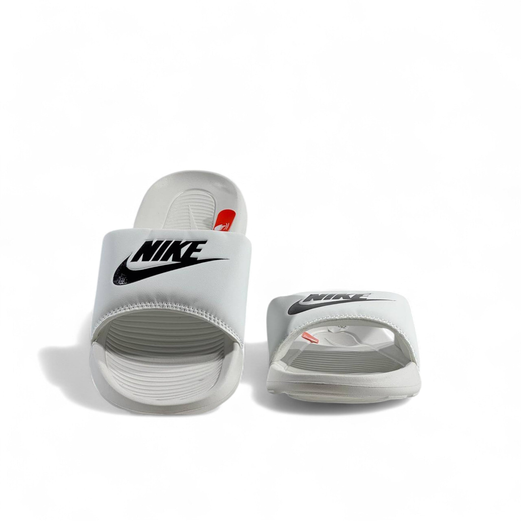 👟 Nike White Slides – Minimalist Comfort with Iconic Style