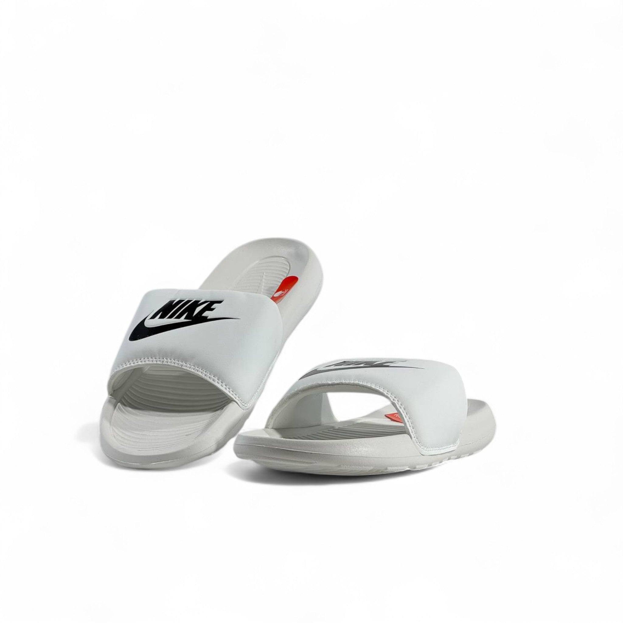 👟 Nike White Slides – Minimalist Comfort with Iconic Style