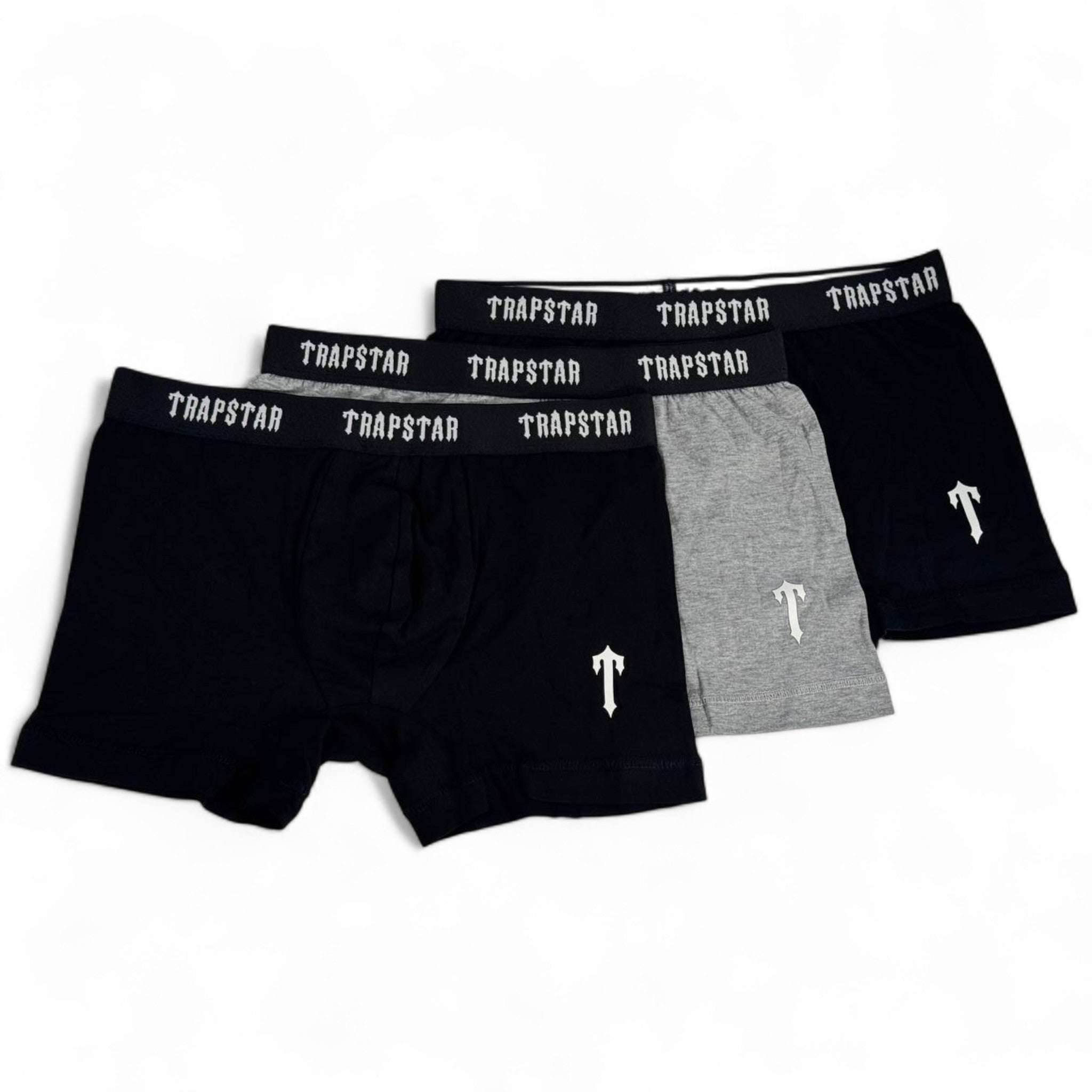 🩲 Trapstar Boxers 3-Pack – Premium Comfort, Streetwear Edge