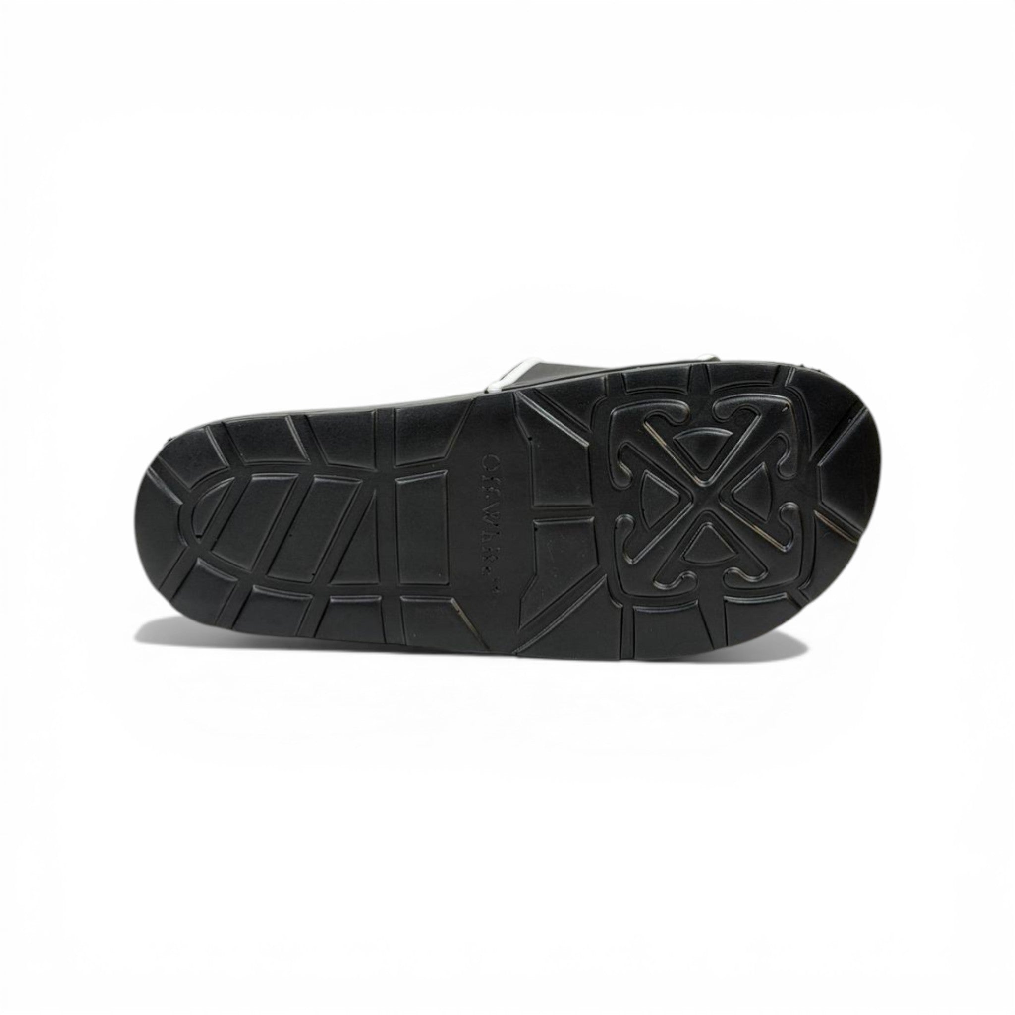 OFF-WHITE Luxury Black Slide – Iconic Arrow Logo Design & Premium Streetwear 👟✨