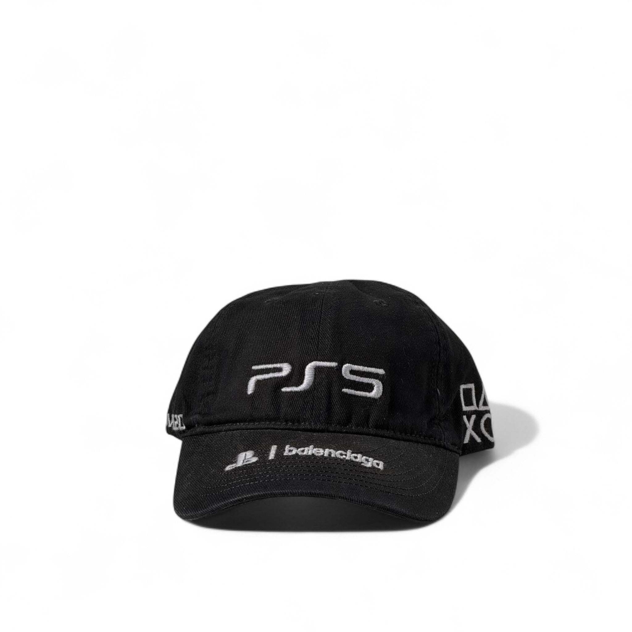 Balenciaga x PlayStation PS5 Cap 🎮🖤 | Limited Edition Gamer Streetwear Hat