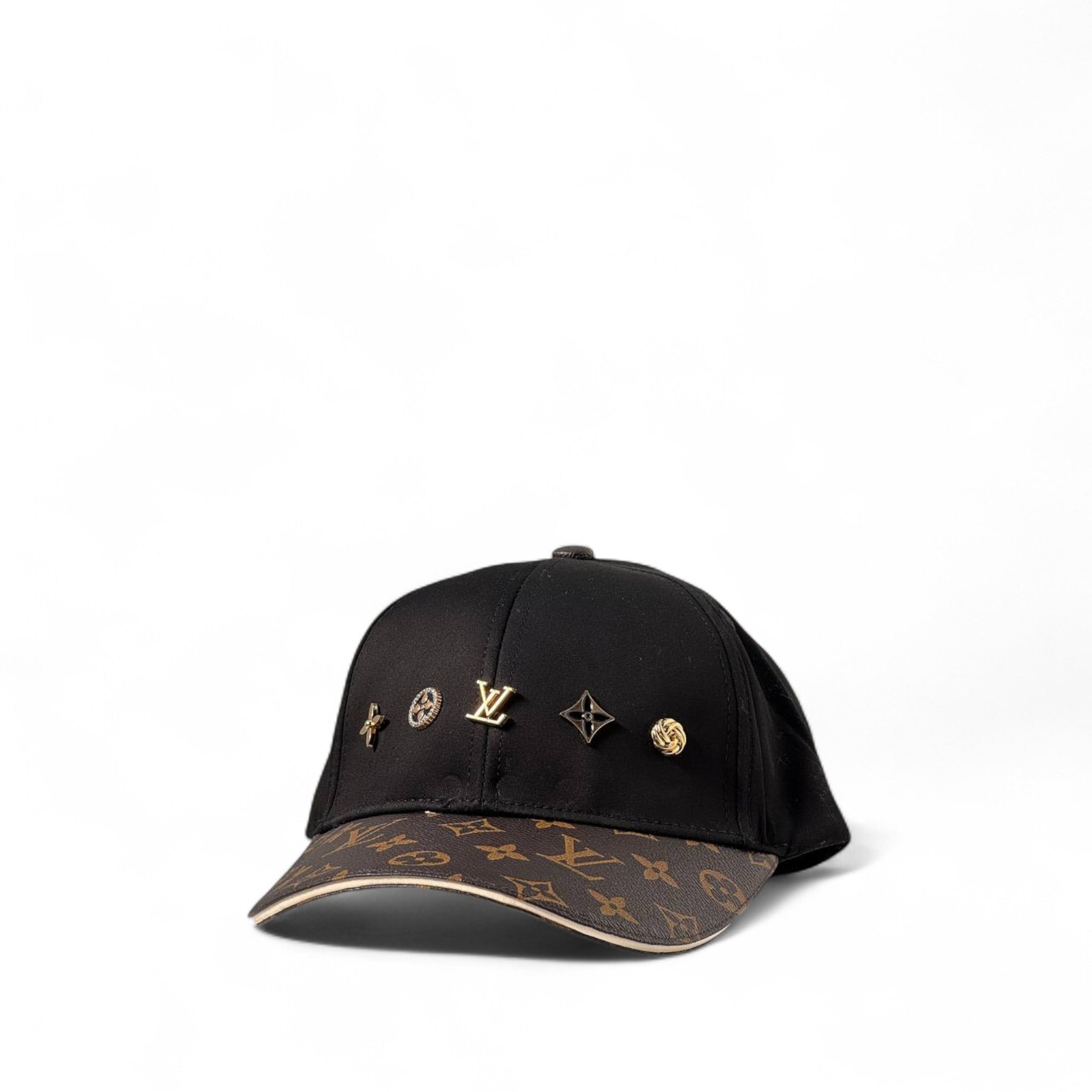 Louis Vuitton Iconic Monogram Cap 🖤🧢 – Black & Brown Designer Streetwear