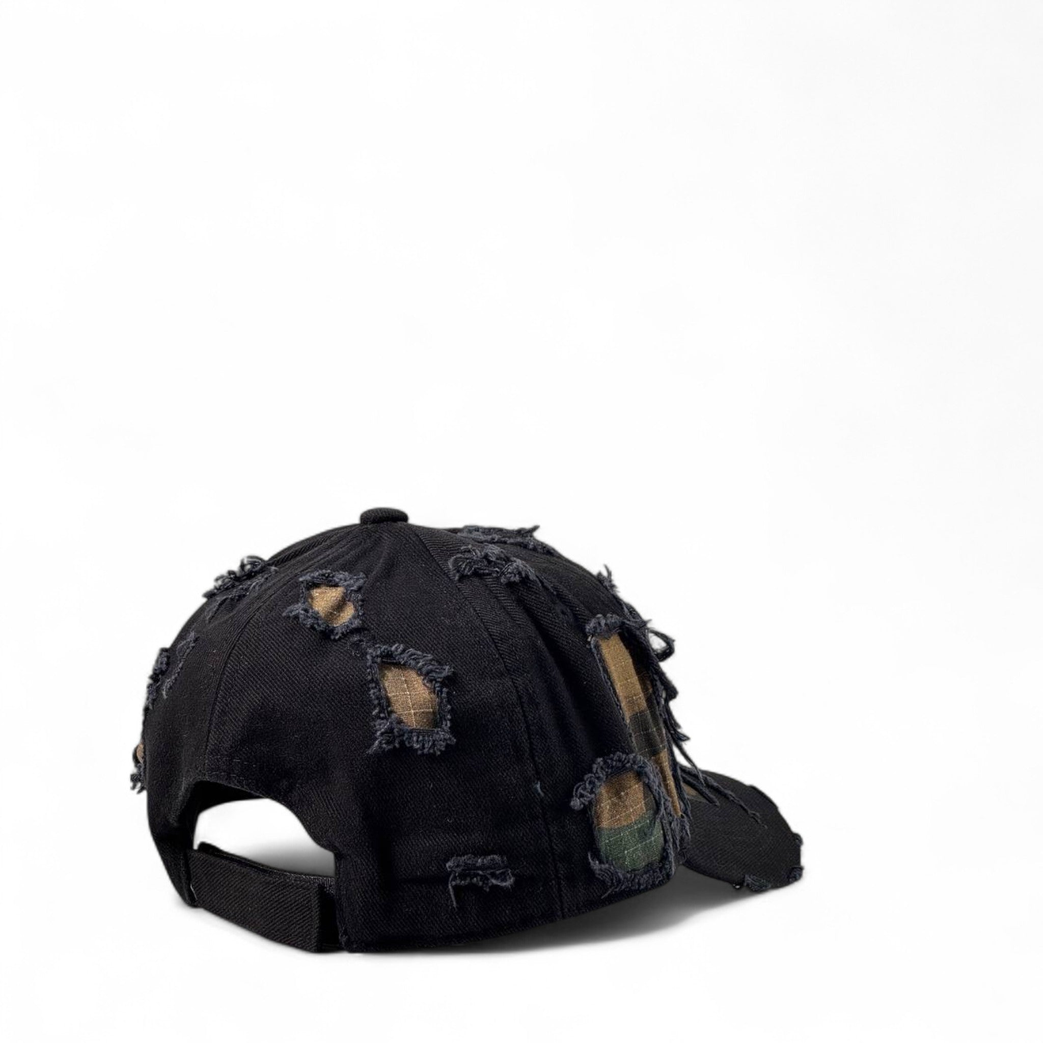 Otto Distressed Camo Patch Cap 🧢 | Urban Streetwear Classic